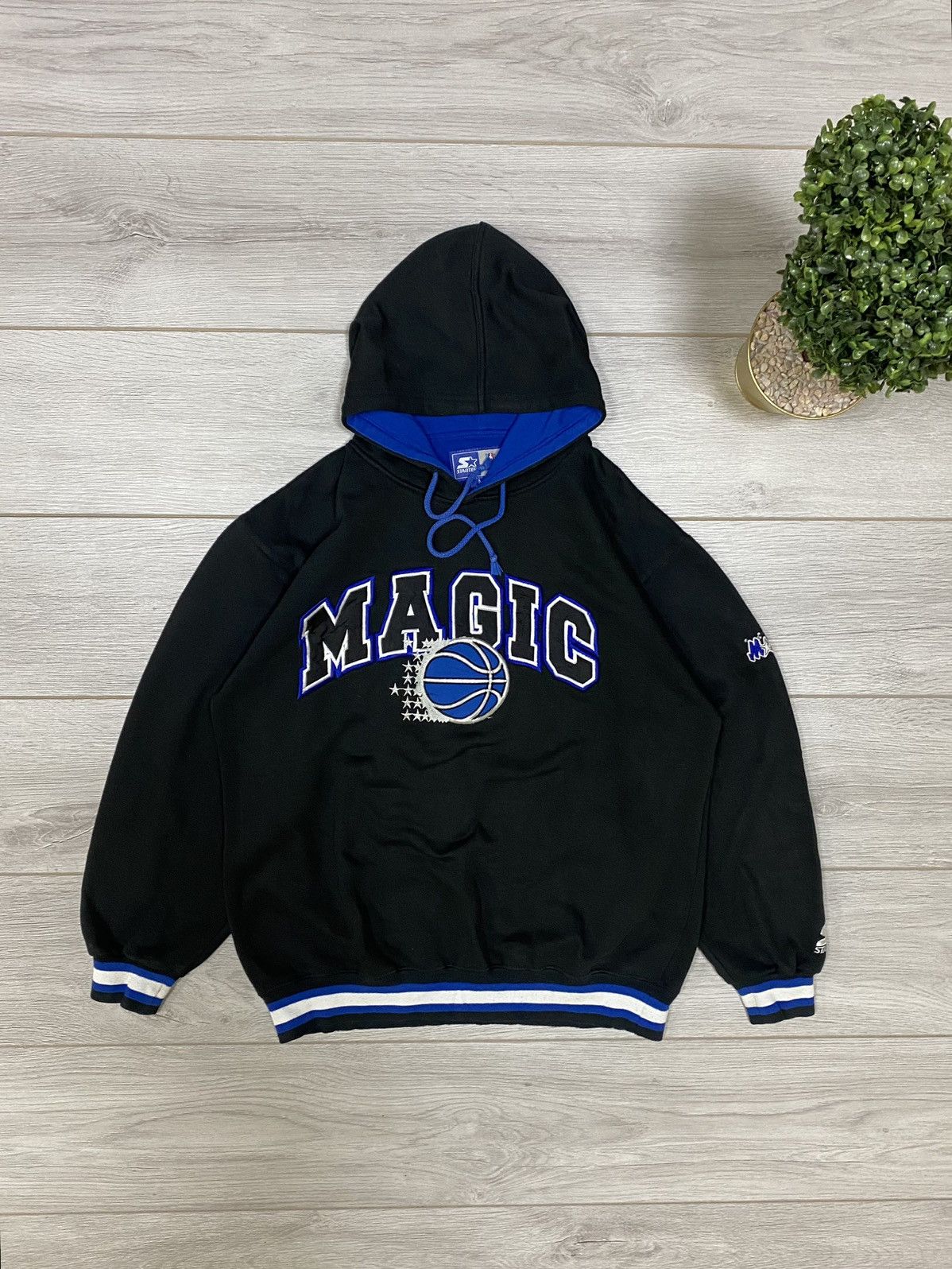 NBA Orlando Magic x Starter NBA vintage hoodie Size US M / EU 48-50 / 2 - 1 Thumbnail