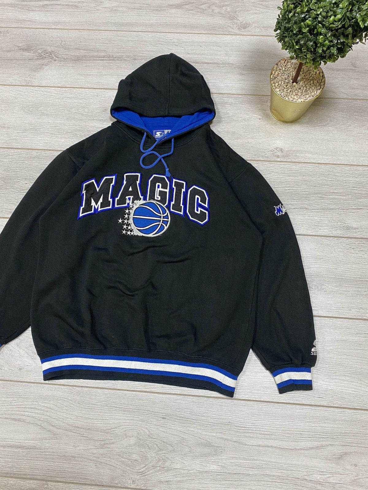 NBA Orlando Magic x Starter NBA vintage hoodie Size US M / EU 48-50 / 2 - 2 Thumbnail
