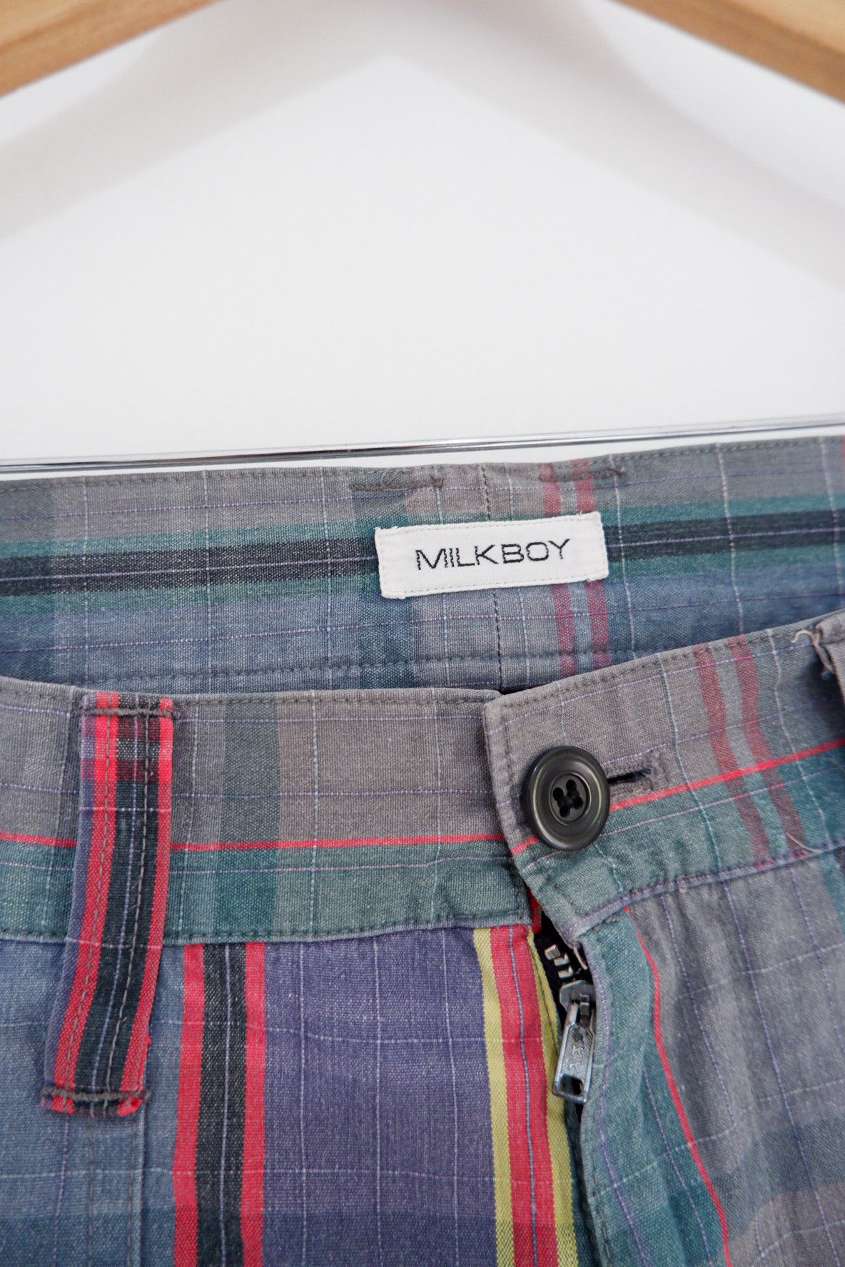 20471120 Vintage MILKBOY Bondage Cropped 7/8 Pants Size US 30 / EU 46 - 7 Thumbnail