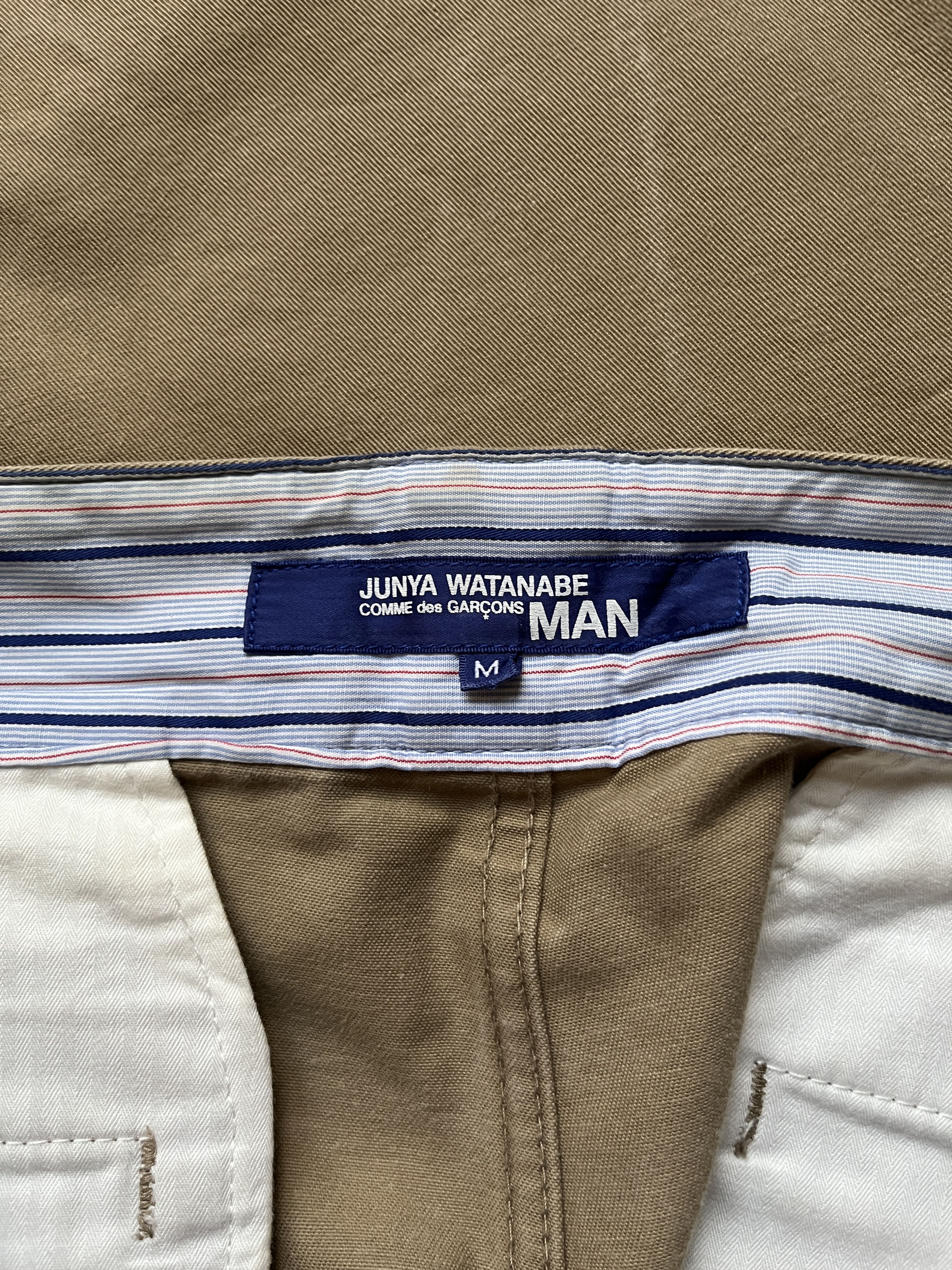 Comme des Garcons × Junya Watanabe ⚡️QUICK SALE⚡️2010 Junya Watanabe CDG Chinos Pants Turn-ups Size US 32 / EU 48 - 5 Thumbnail