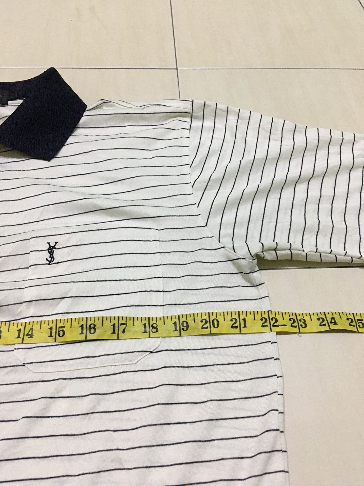 Designer × Yves Saint Laurent Yves Saint Laurent Pour Homme Polos Plaid Tartan Shirt Size US L / EU 52-54 / 3 - 6 Thumbnail