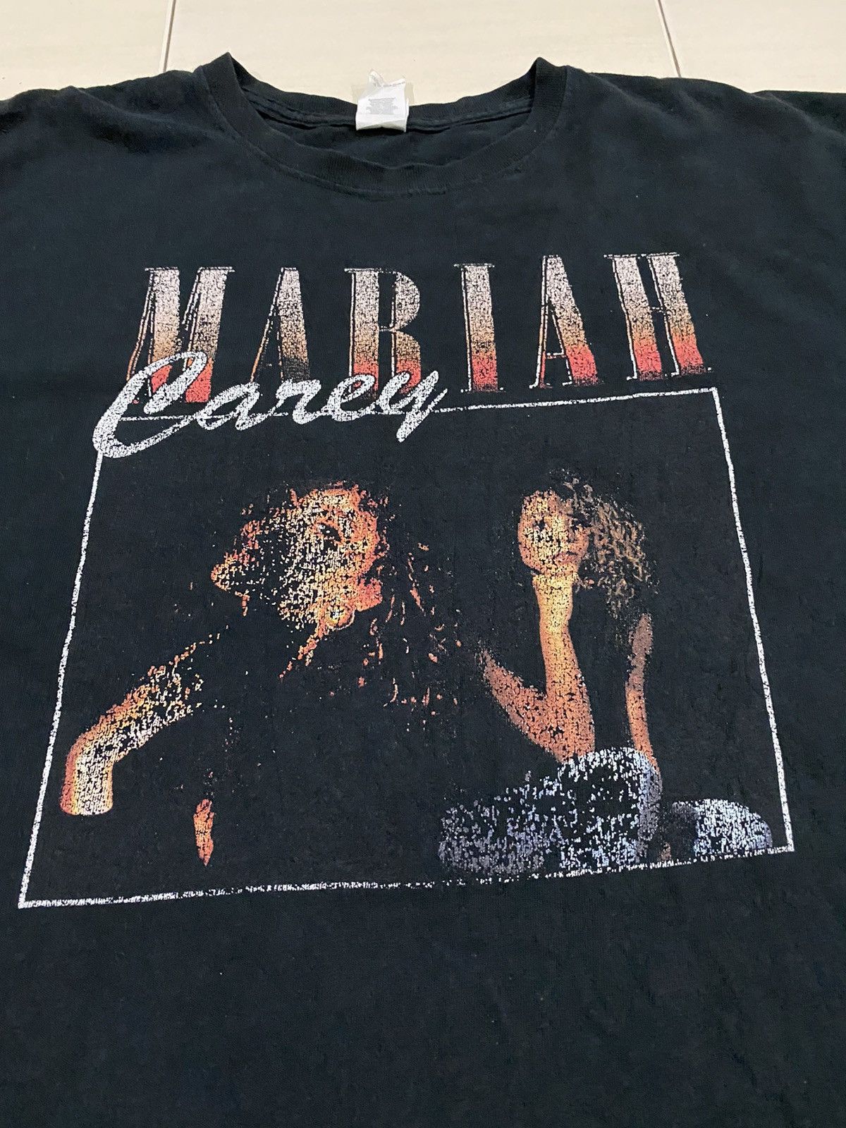 Band Tees Mariah Carey raptee band / tour t shirt Size US XL / EU 56 / 4 - 4 Thumbnail
