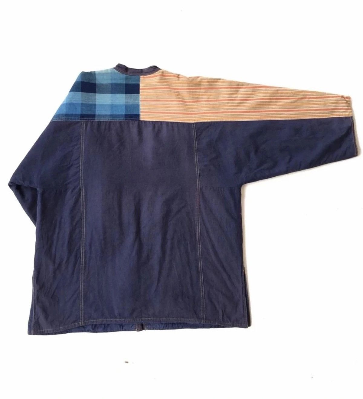 Japanese Brand × Vintage Vintage Patchwork Kimono Jacket Size US L / EU 52-54 / 3 - 4 Thumbnail