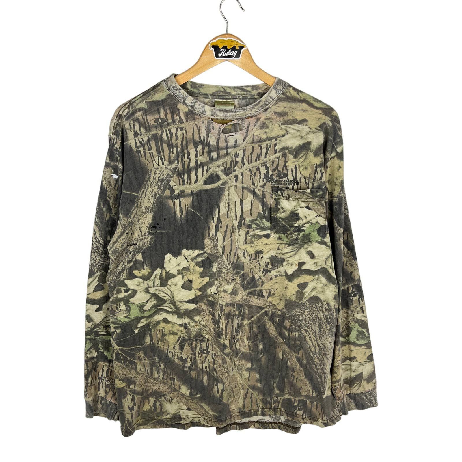 Vintage Vintage Real Tree Longsleeve Shirt XL Size US XL / EU 56 / 4 - 1 Thumbnail
