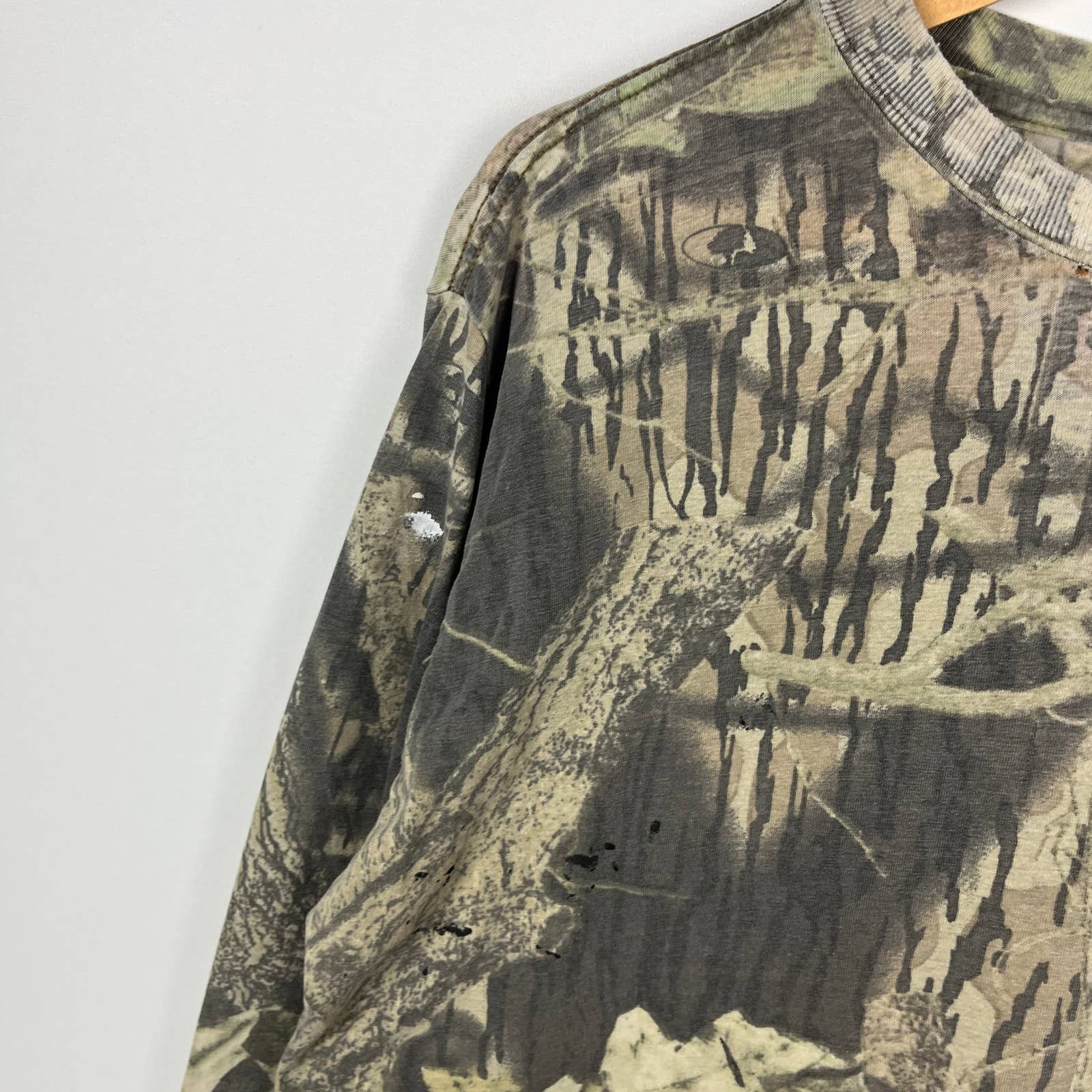 Vintage Vintage Real Tree Longsleeve Shirt XL Size US XL / EU 56 / 4 - 4 Thumbnail