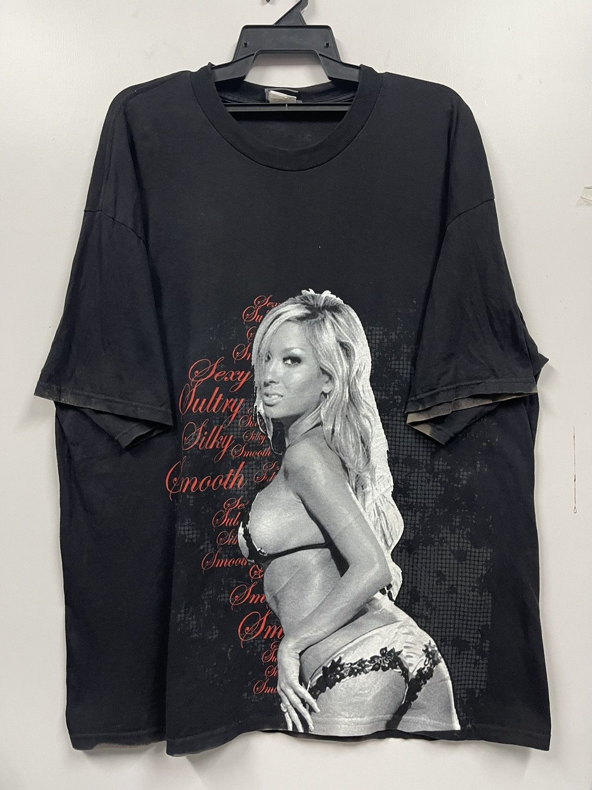ODM × Vintage Vintage Y2K Silky Smooth Sex Girl Sun Fadad T Shirt Size US XXL / EU 58 / 5 - 2 Thumbnail