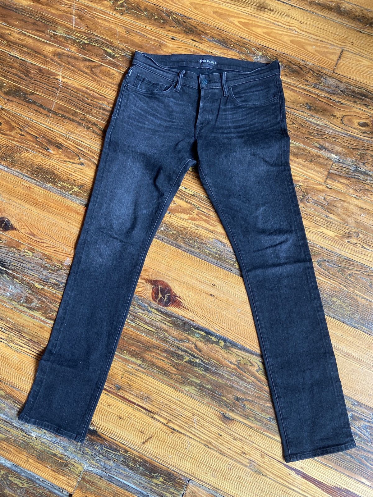 Tom Ford Tom Ford 31 Slim Japanese denim jeans Size US 31 - 2 Thumbnail