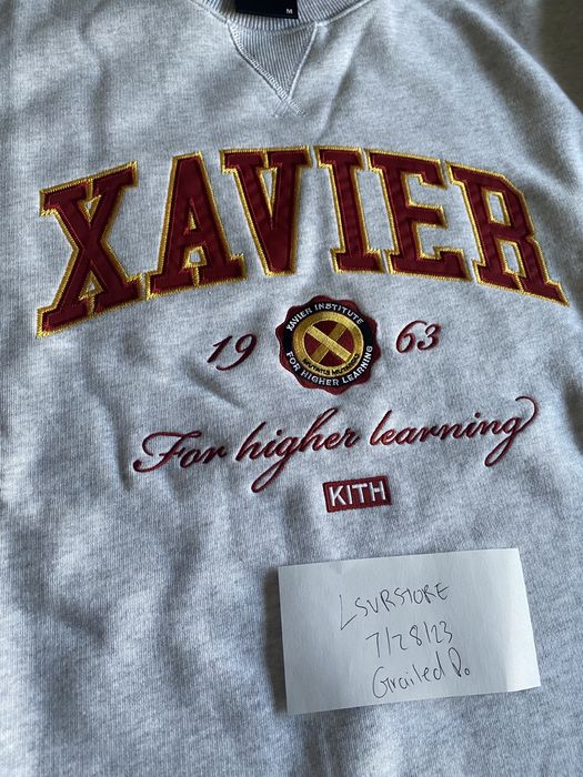 Kith Marvel | KITH for X-Men Xavier Institute Varsity Crewneck M