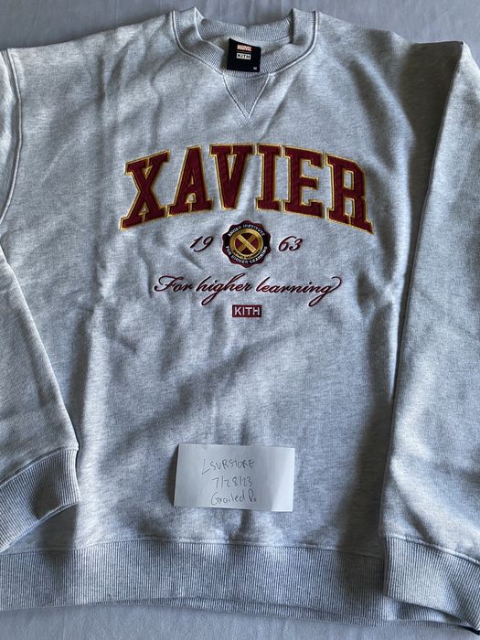 Kith Marvel | KITH for X-Men Xavier Institute Varsity Crewneck M