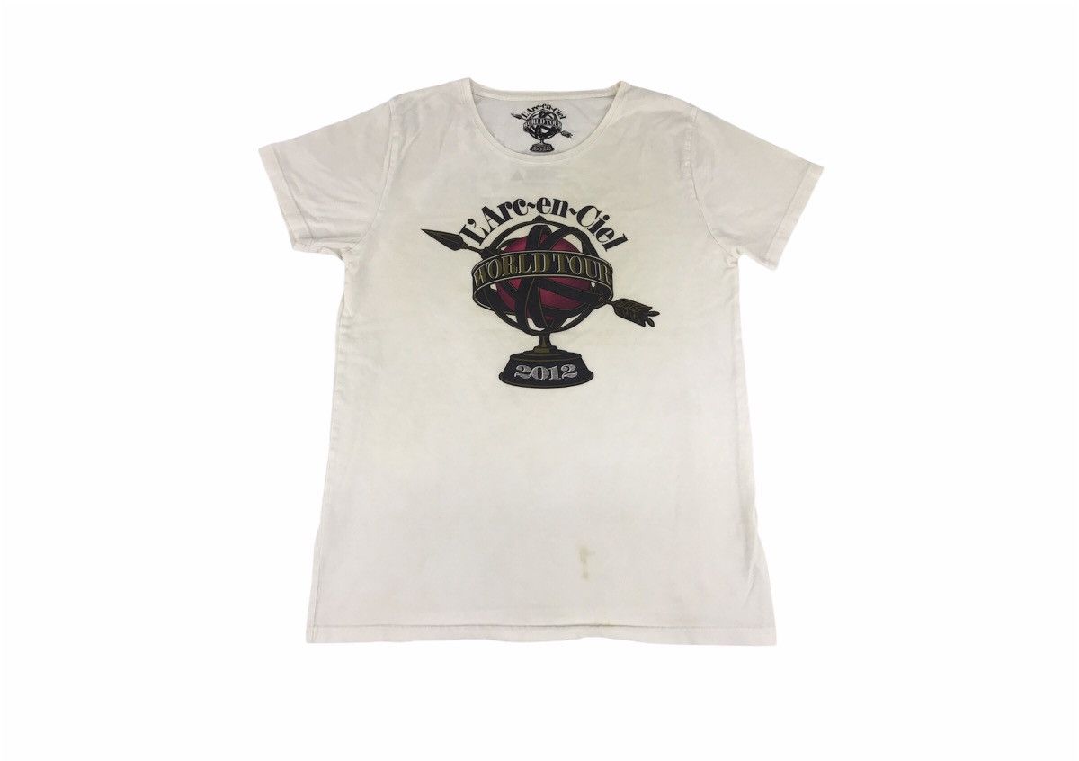 Band Tees × Vintage L’are-en-ciel World Tour 2012 Band Tee Big Logo Size US M / EU 48-50 / 2 - 1 Thumbnail