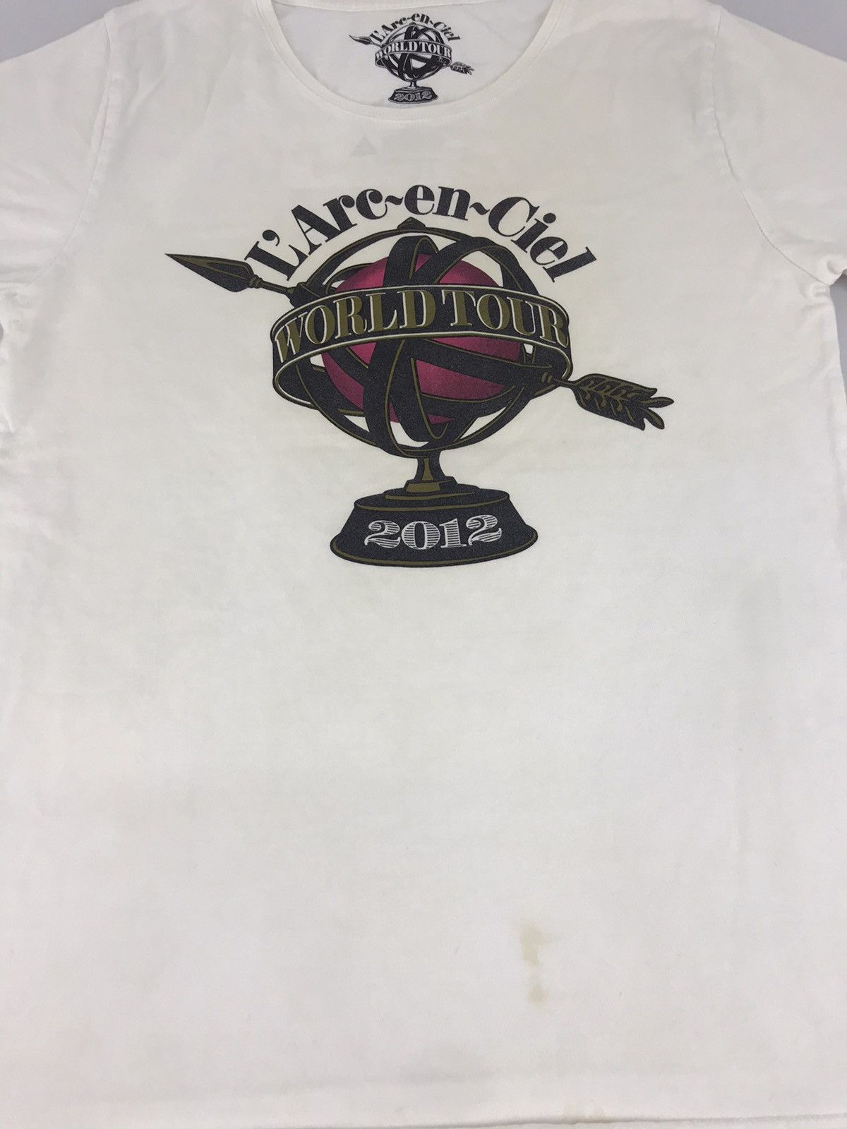 Band Tees × Vintage L’are-en-ciel World Tour 2012 Band Tee Big Logo Size US M / EU 48-50 / 2 - 3 Thumbnail