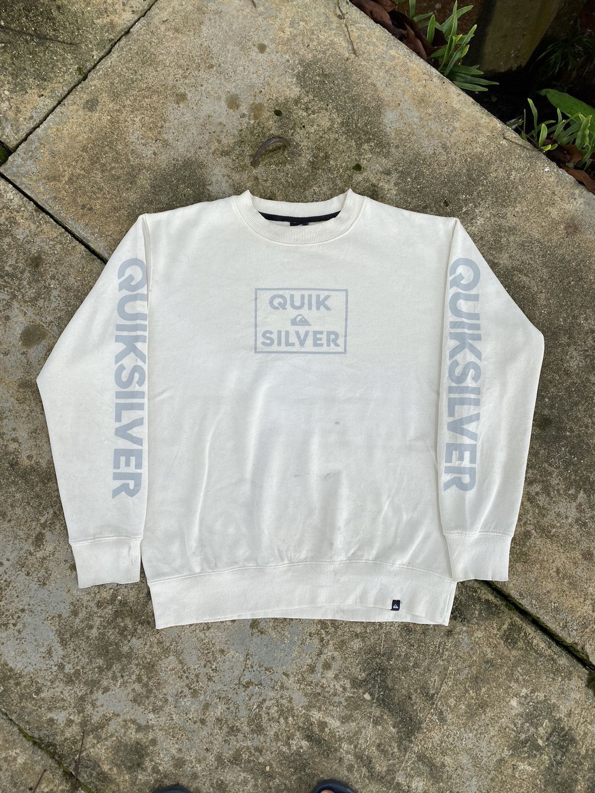 Quiksilver Quiksilver Spellout Sweatshirt Size US S / EU 44-46 / 1 - 1 Thumbnail