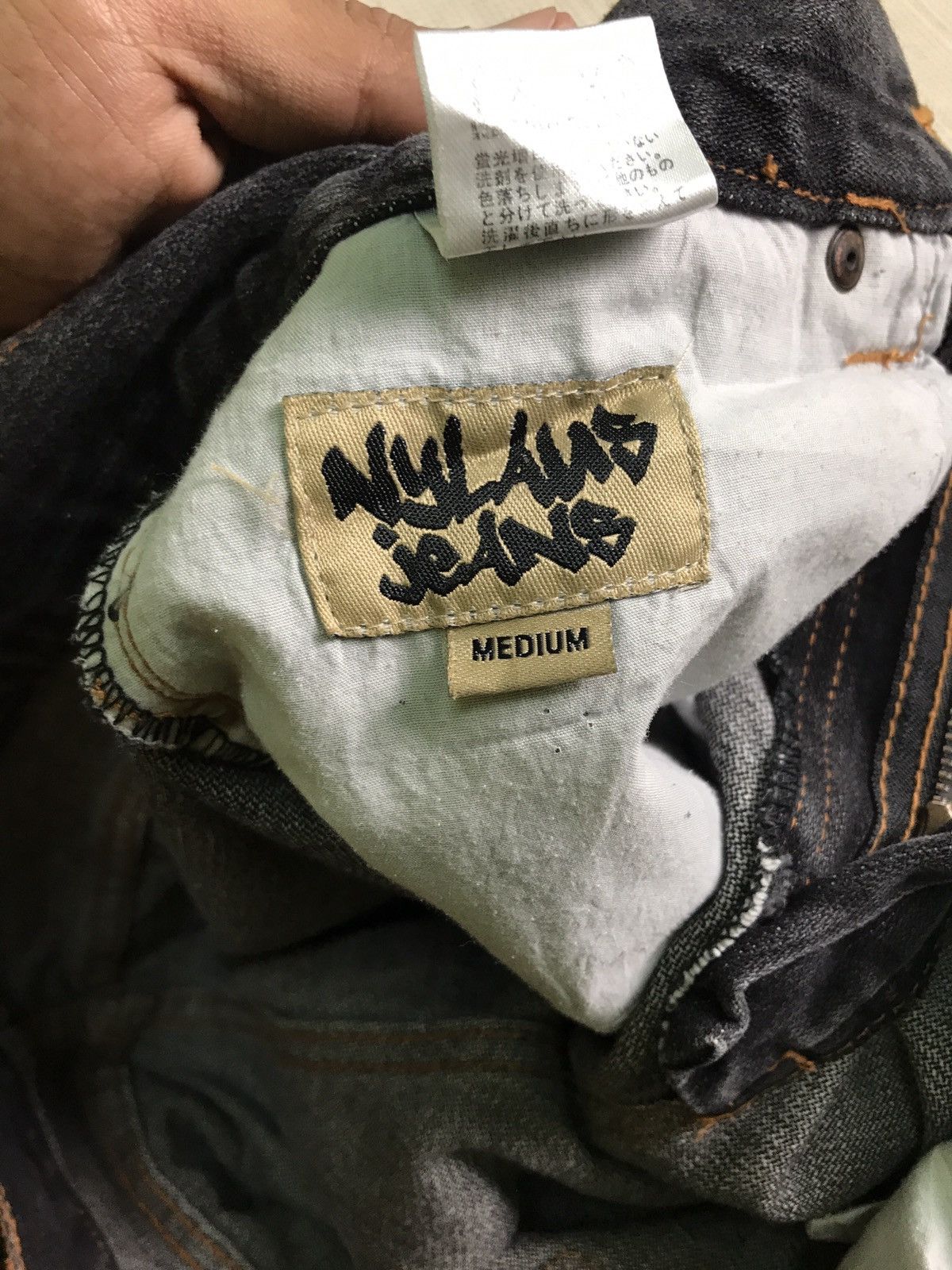 If Six Was Nine × Japanese Brand VERY RARE DISTRESSED ‼️NYLAUS JEANS JAPANESE BRAND Size US 32 / EU 48 - 4 Thumbnail