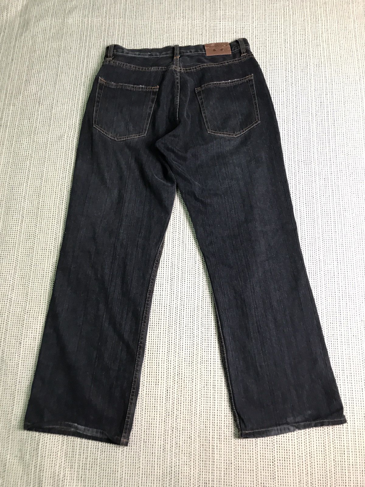 If Six Was Nine × Japanese Brand VERY RARE DISTRESSED ‼️NYLAUS JEANS JAPANESE BRAND Size US 32 / EU 48 - 2 Thumbnail