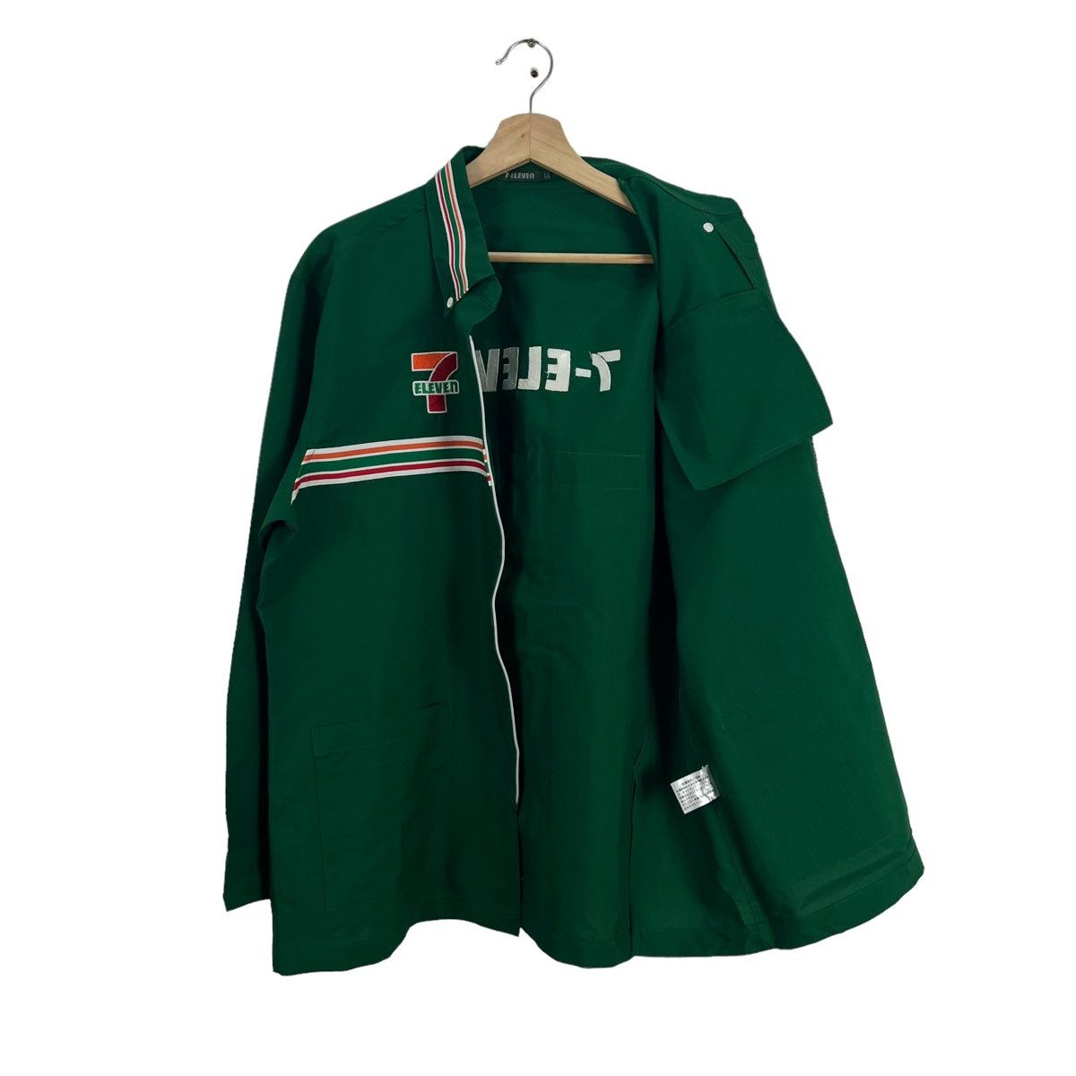 Japanese Brand VINTAGE 7-ELEVEN JAPAN BIG LOGO WORKERS WEAR Size US L / EU 52-54 / 3 - 11 Thumbnail