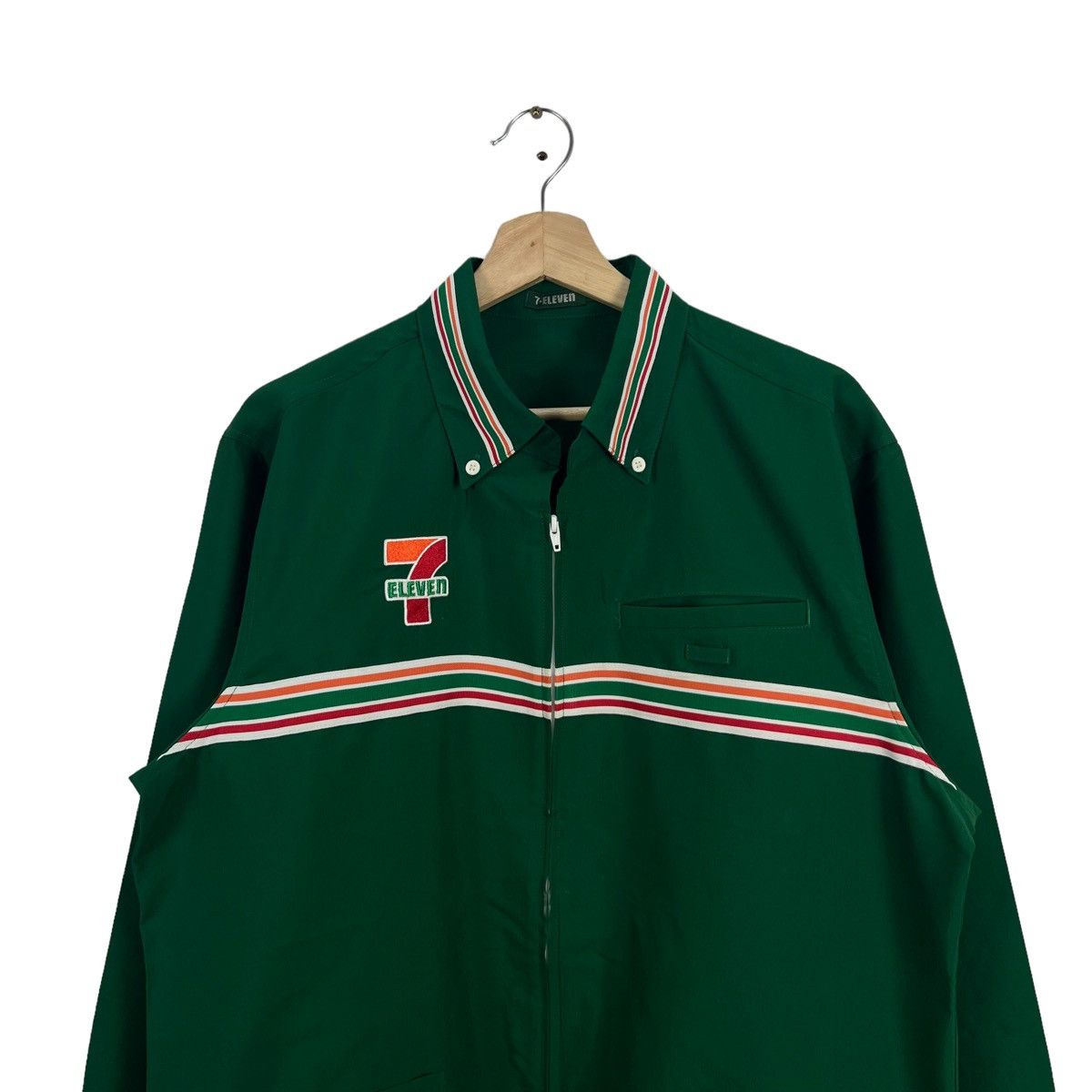 Japanese Brand VINTAGE 7-ELEVEN JAPAN BIG LOGO WORKERS WEAR Size US L / EU 52-54 / 3 - 4 Thumbnail