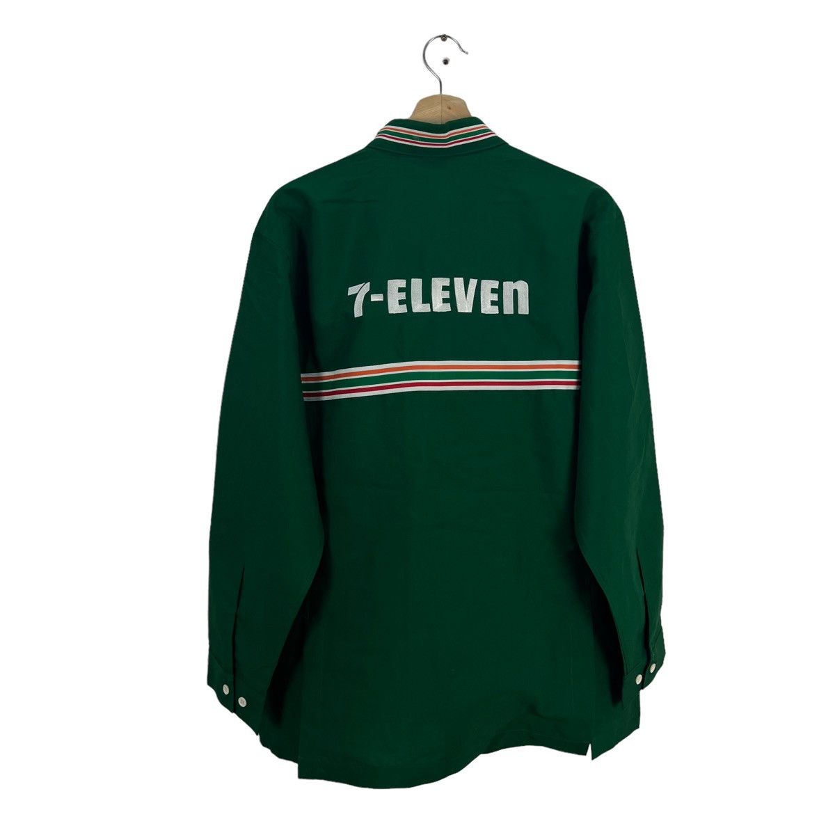 Japanese Brand VINTAGE 7-ELEVEN JAPAN BIG LOGO WORKERS WEAR Size US L / EU 52-54 / 3 - 2 Thumbnail