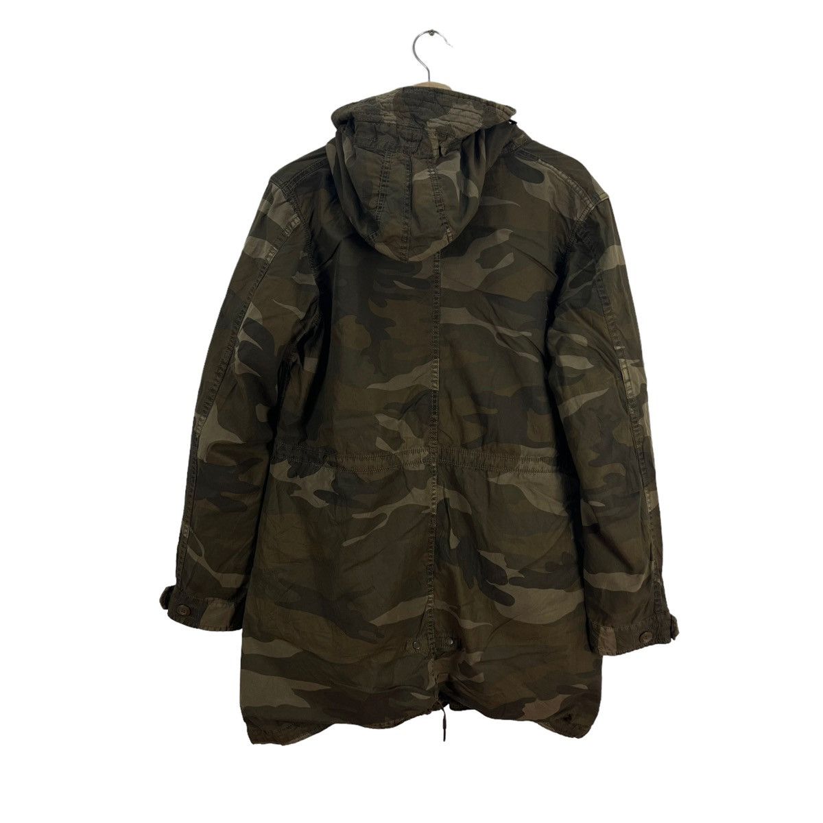 Vintage VINTAGE CAMO PARKA FISH TAIL JACKET MILITARY WEAR Size M / US 6-8 / IT 42-44 - 7 Thumbnail