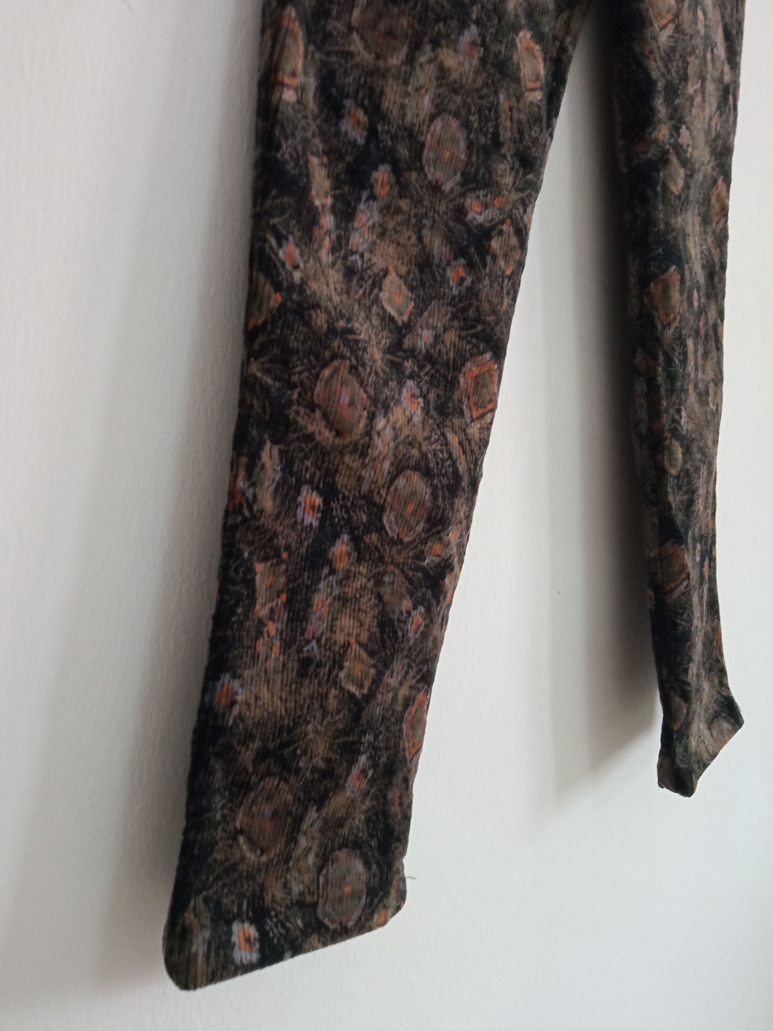 Japanese Brand × Vintage 🔥🔥Vintage Japanese Brand Full Print Artwork Courdroy Pants Size US 30 / EU 46 - 9 Thumbnail