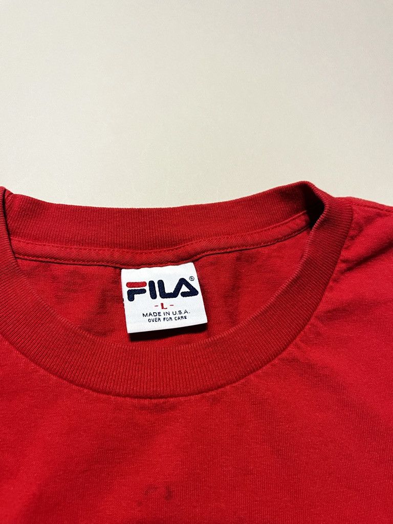 Fila Vintage FILA Logo Tee Size US L / EU 52-54 / 3 - 3 Thumbnail
