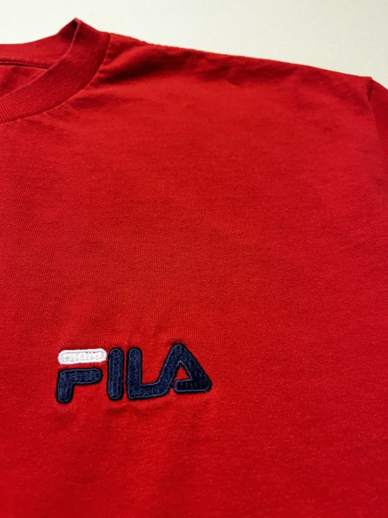 Fila Vintage FILA Logo Tee Size US L / EU 52-54 / 3 - 4 Thumbnail