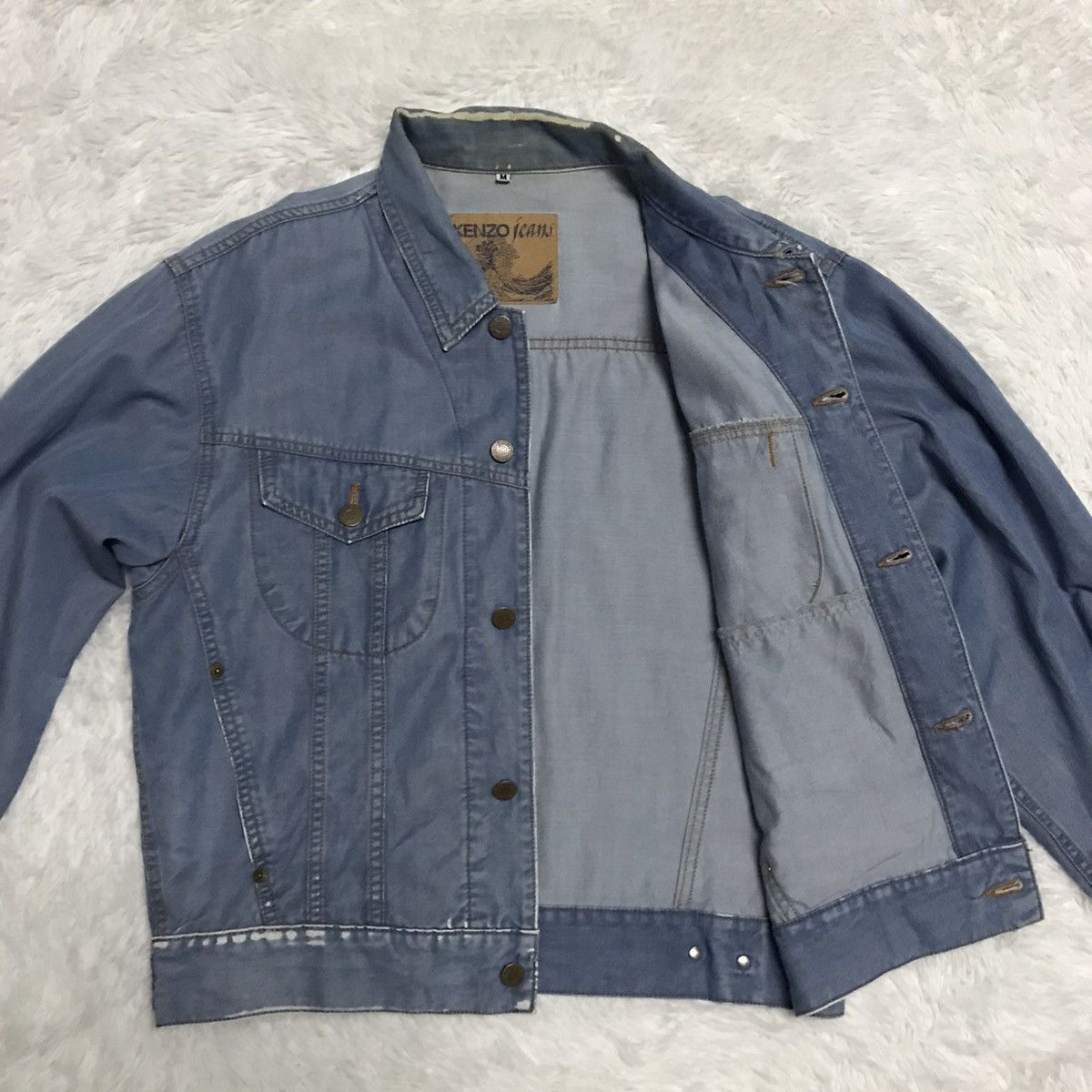 Kenzo Kenzo Jeans Jacket Made in Japan Size US M / EU 48-50 / 2 - 15 Thumbnail