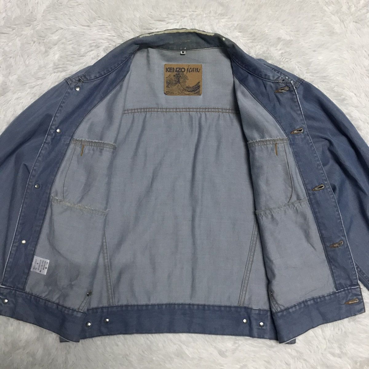 Kenzo Kenzo Jeans Jacket Made in Japan Size US M / EU 48-50 / 2 - 16 Thumbnail