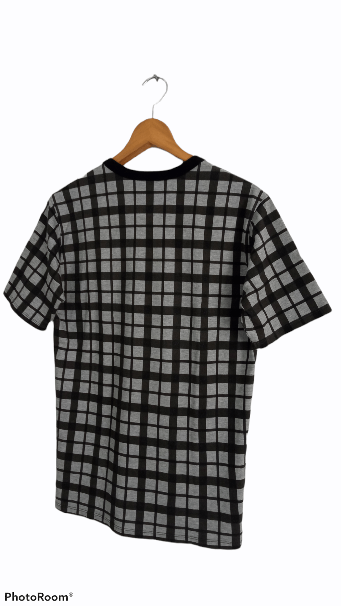 BASE CONTROL × Japanese Brand 🔥🔥Base Control Plaid Checkered T-Shirt Size US M / EU 48-50 / 2 - 13 Thumbnail