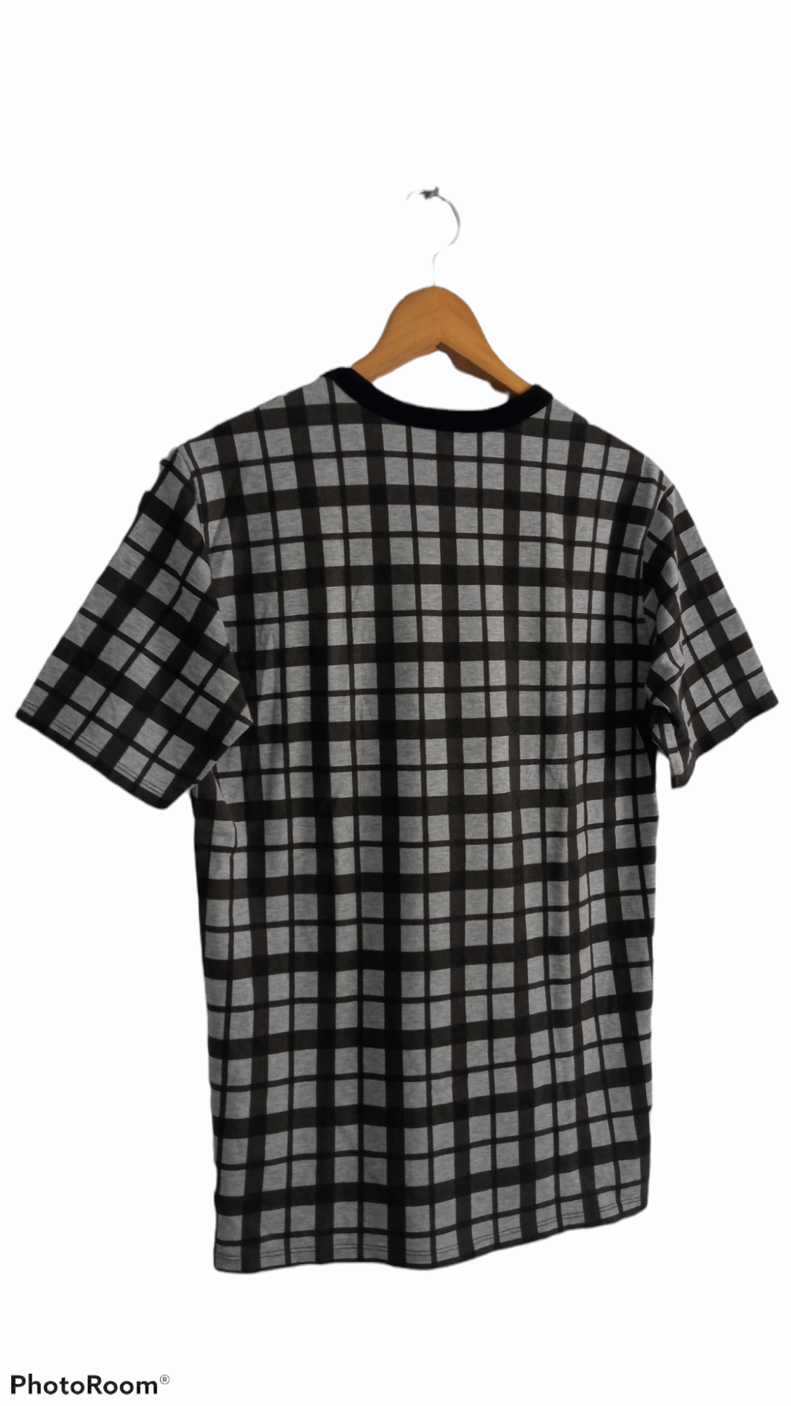 BASE CONTROL × Japanese Brand 🔥🔥Base Control Plaid Checkered T-Shirt Size US M / EU 48-50 / 2 - 12 Thumbnail