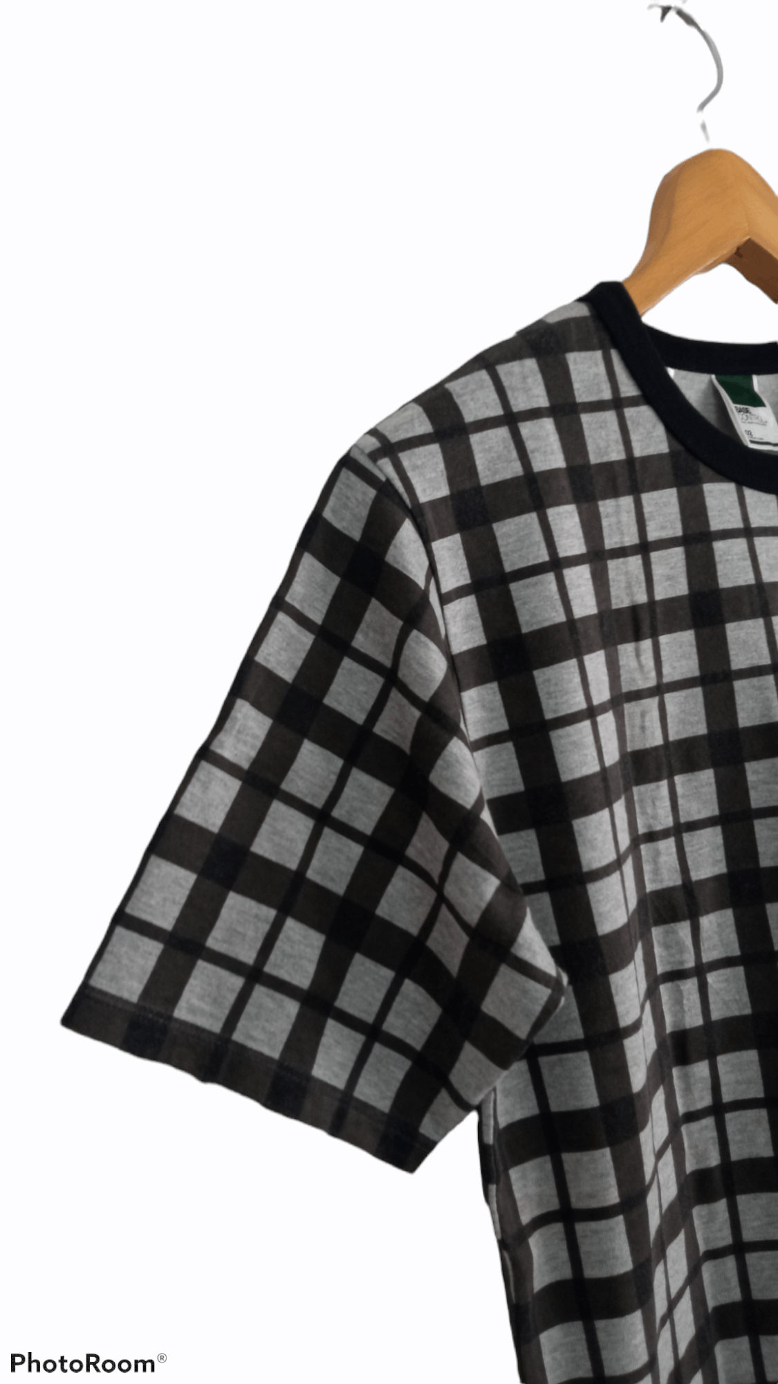 BASE CONTROL × Japanese Brand 🔥🔥Base Control Plaid Checkered T-Shirt Size US M / EU 48-50 / 2 - 5 Thumbnail