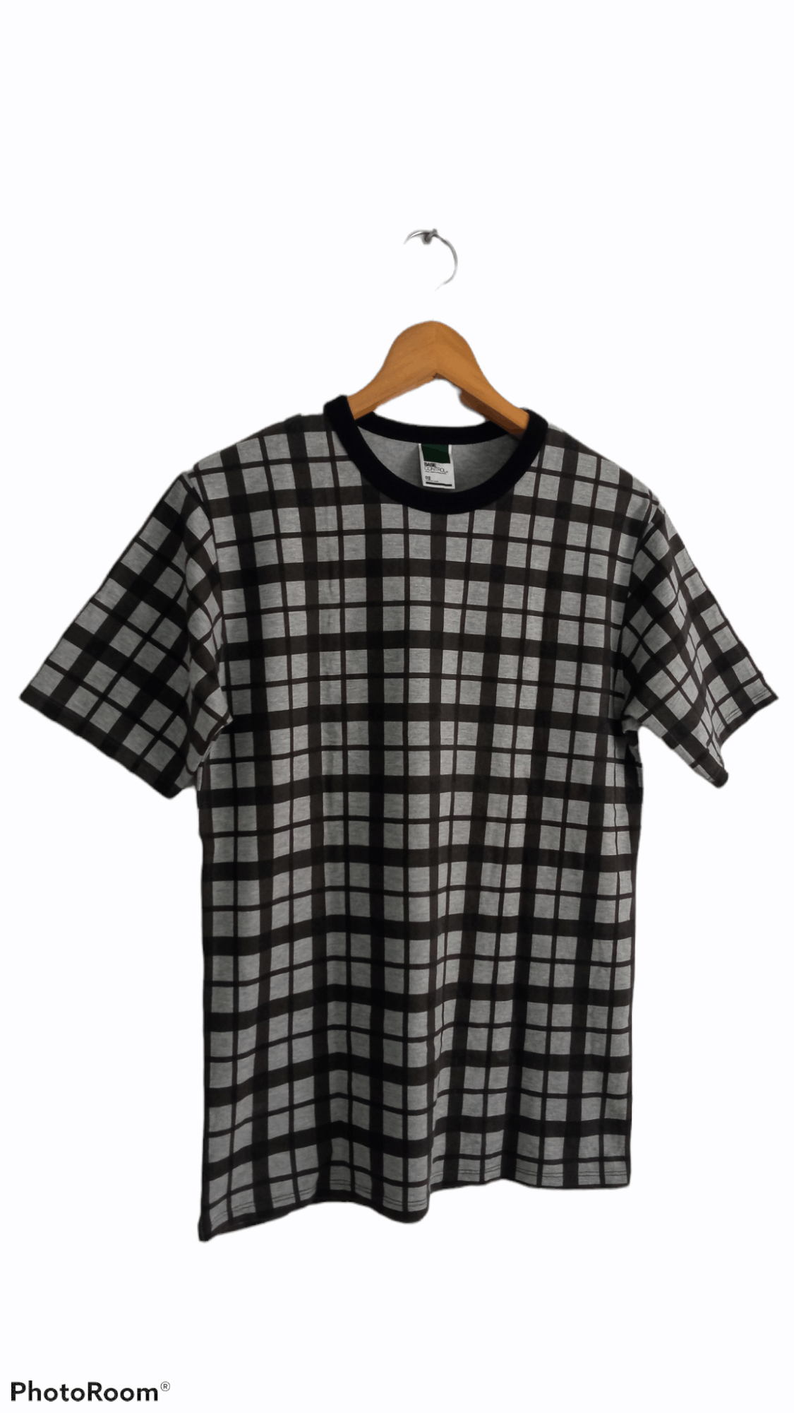 BASE CONTROL × Japanese Brand 🔥🔥Base Control Plaid Checkered T-Shirt Size US M / EU 48-50 / 2 - 2 Thumbnail