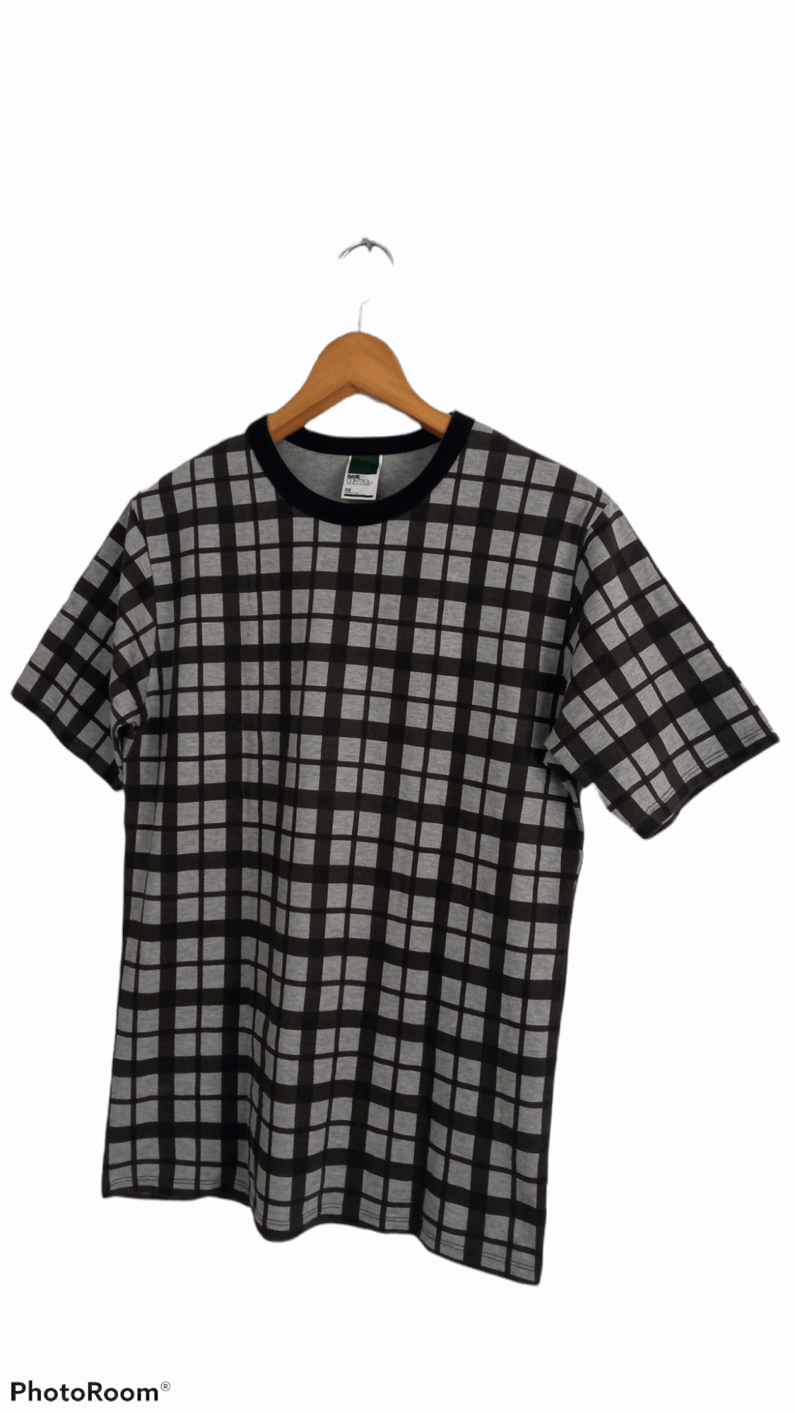 BASE CONTROL × Japanese Brand 🔥🔥Base Control Plaid Checkered T-Shirt Size US M / EU 48-50 / 2 - 3 Thumbnail