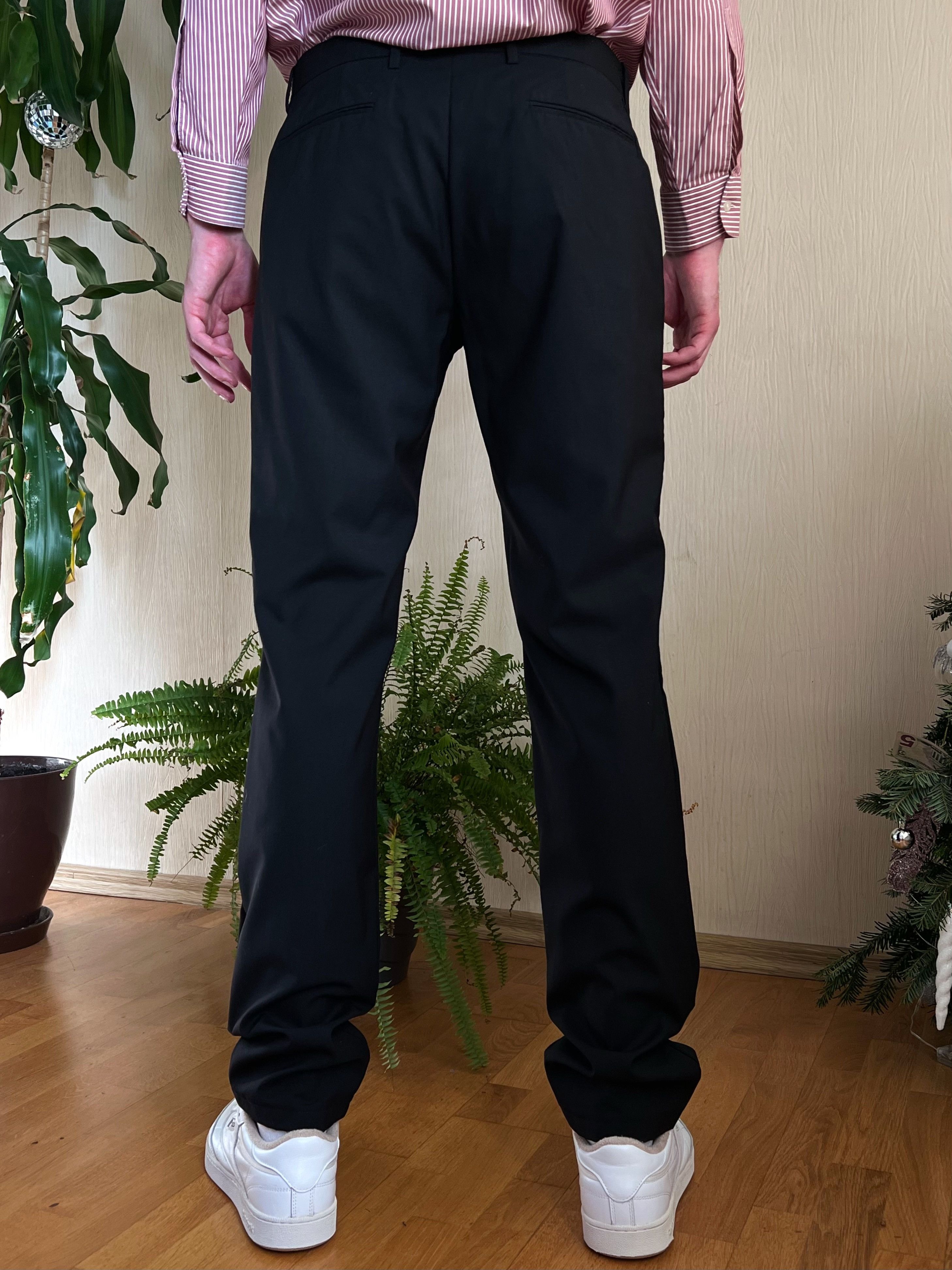 Viktor & Rolf Victor & Rolf Wool Black Men’s Trousers Size US 36 / EU 52 - 6 Thumbnail