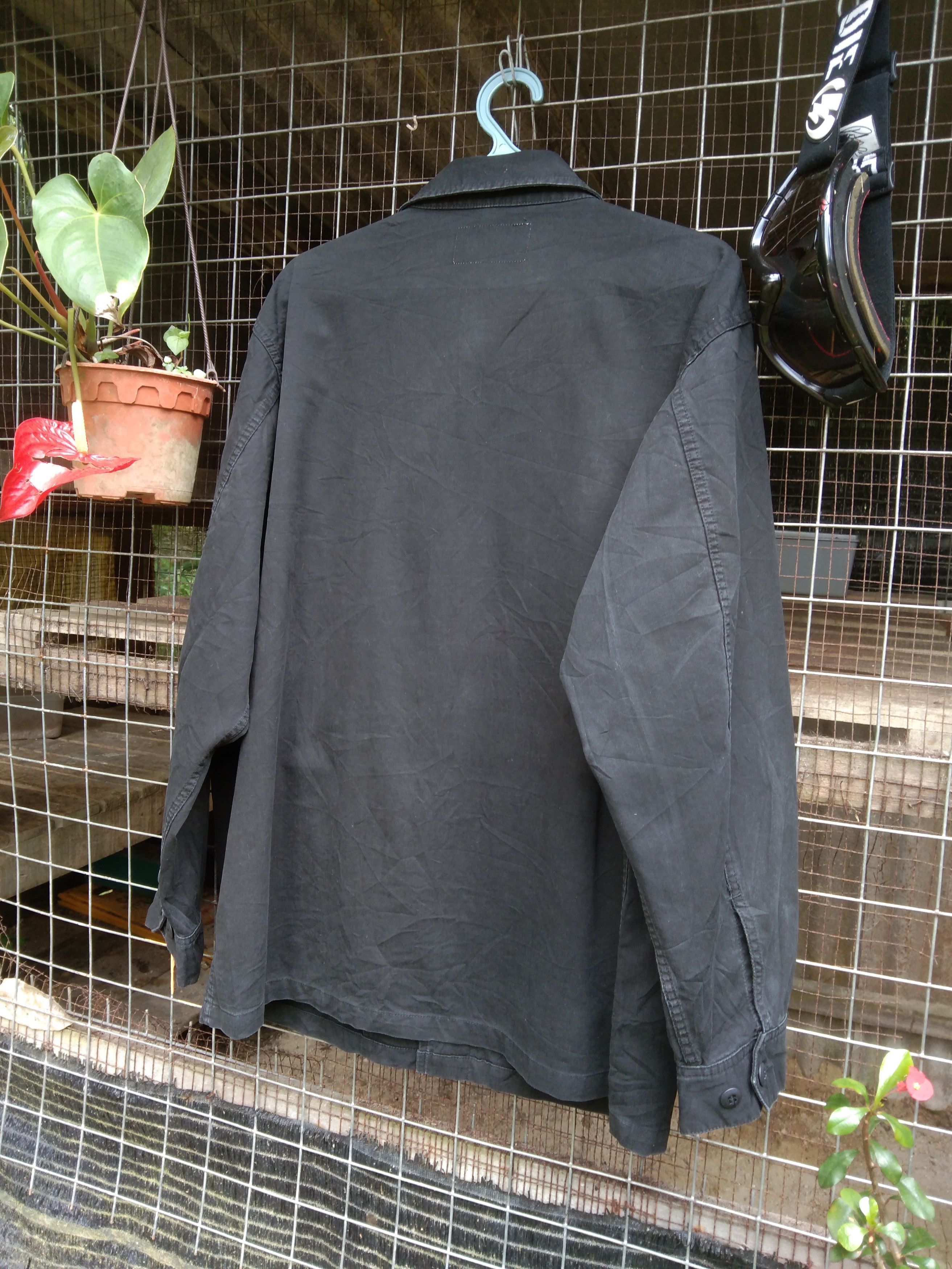 Devilock × Vintage DEVILOCK BLACK MARKET LIGHTLAYERS BUTTON DOWN JACKET Size US XL / EU 56 / 4 - 4 Thumbnail