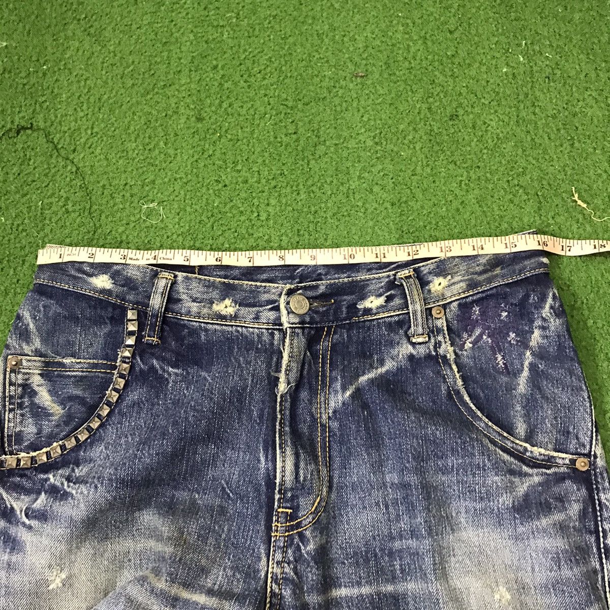 Hysteric Glamour Hysteric Glamour Single Pocket Denim Skinny Jeans Size US 30 / EU 46 - 20 Thumbnail