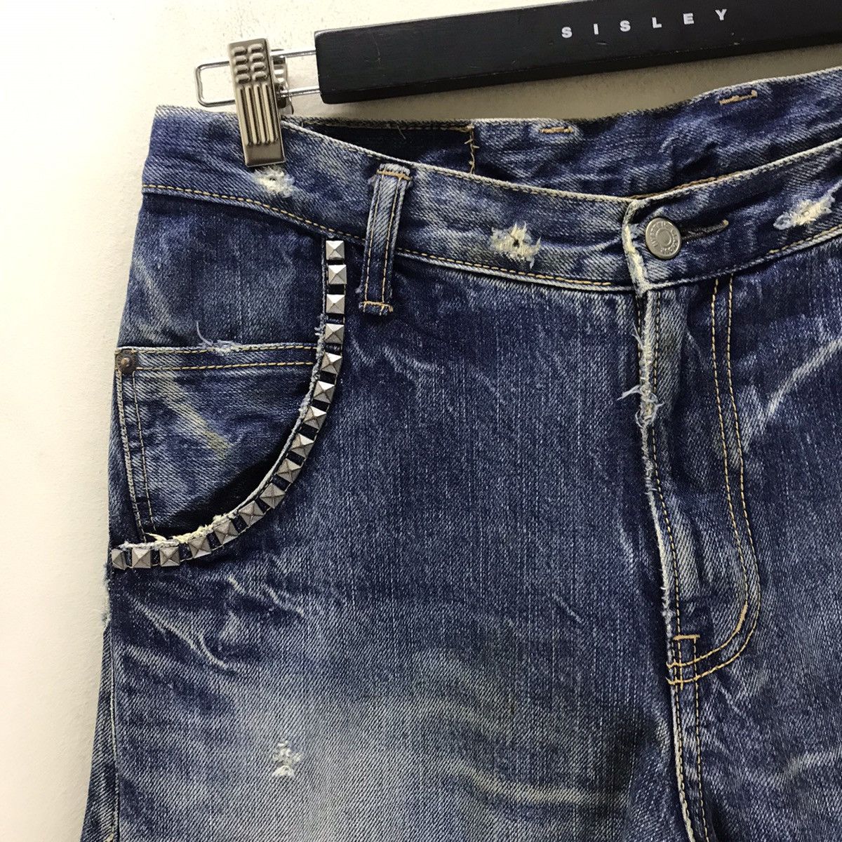 Hysteric Glamour Hysteric Glamour Single Pocket Denim Skinny Jeans Size US 30 / EU 46 - 4 Thumbnail