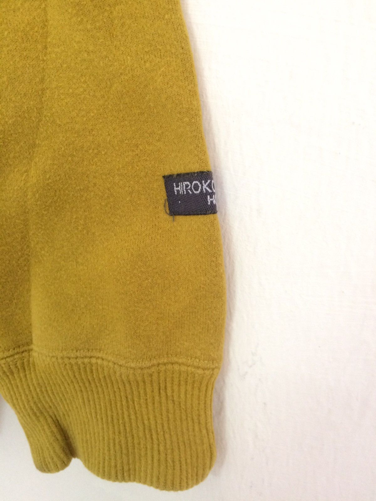 Hiroko Koshino Homme × Japanese Brand × Vintage 🔥🔥Vintage Hiroko Koshino Homme Spellout Logo Sweatshirt Size US L / EU 52-54 / 3 - 5 Thumbnail