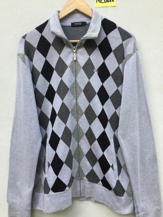Burberry Burberry Black Label Zip Up Vintage Sweater Size US M / EU 48-50 / 2 - 4 Thumbnail