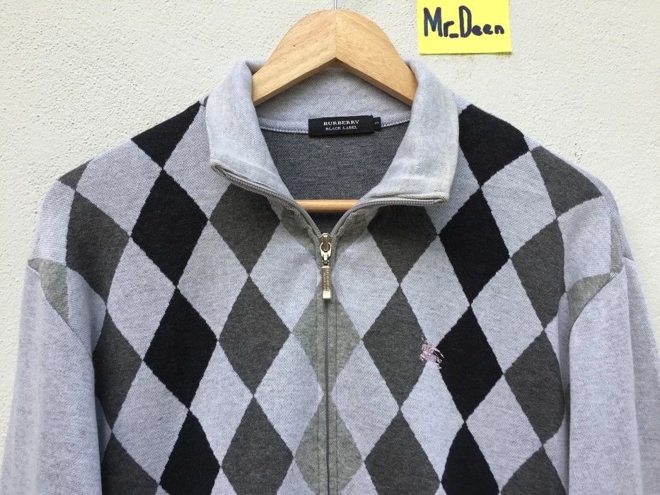 Burberry Burberry Black Label Zip Up Vintage Sweater Size US M / EU 48-50 / 2 - 5 Thumbnail