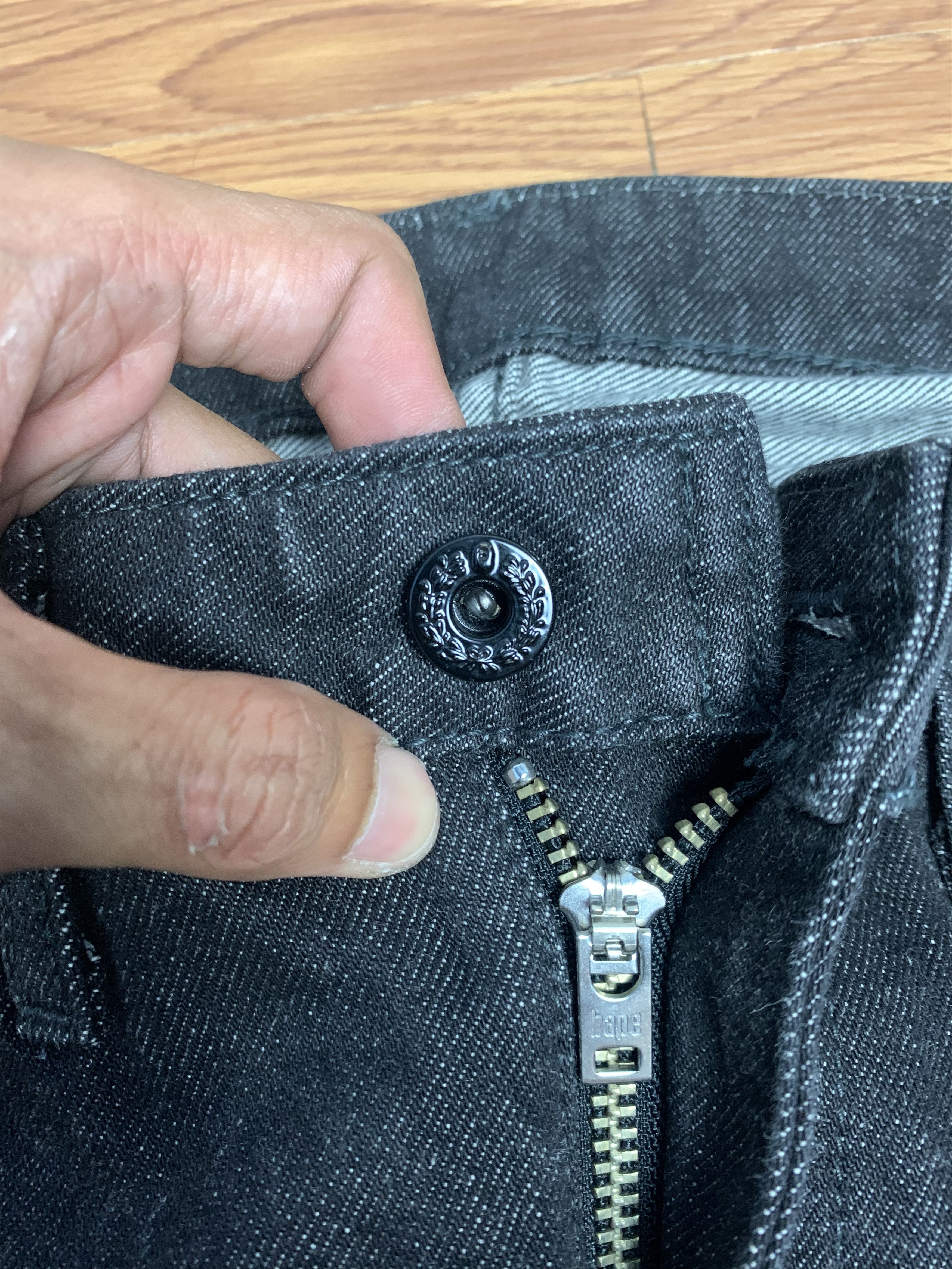Bape Bapesta Denim Size 31" - 10 Thumbnail