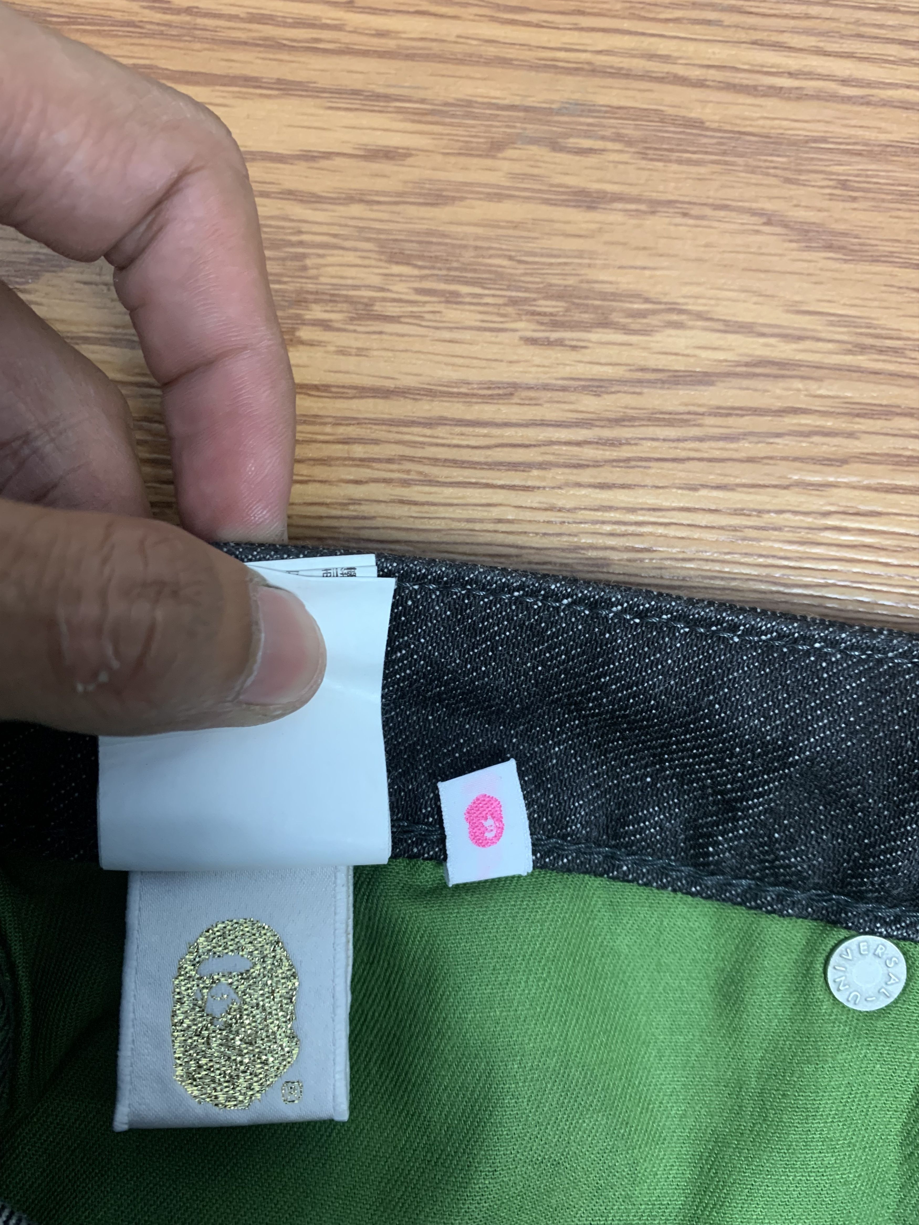 Bape Bapesta Denim Size 31" - 12 Thumbnail