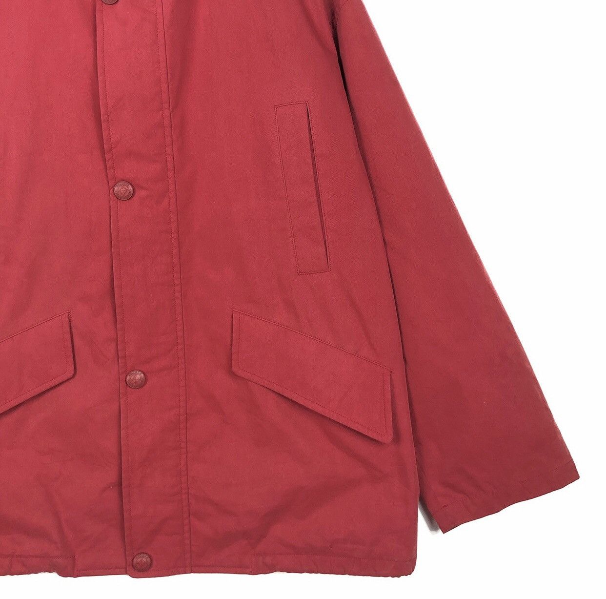 Burberry RARE!! Design!! Vintage Burberry Jacket Big Spellout Logo Size US L / EU 52-54 / 3 - 4 Thumbnail