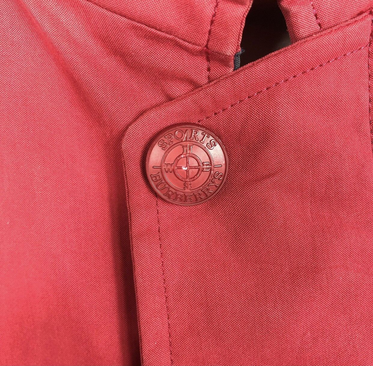 Burberry RARE!! Design!! Vintage Burberry Jacket Big Spellout Logo Size US L / EU 52-54 / 3 - 5 Thumbnail