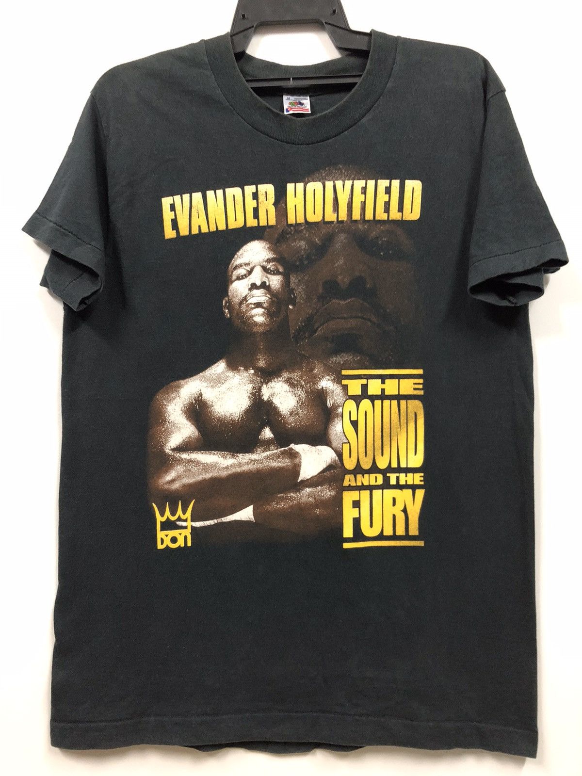 Rap Tees Vintage 90s Evander Holyfield championship Boxing Shirt Size US M / EU 48-50 / 2 - 1 Thumbnail