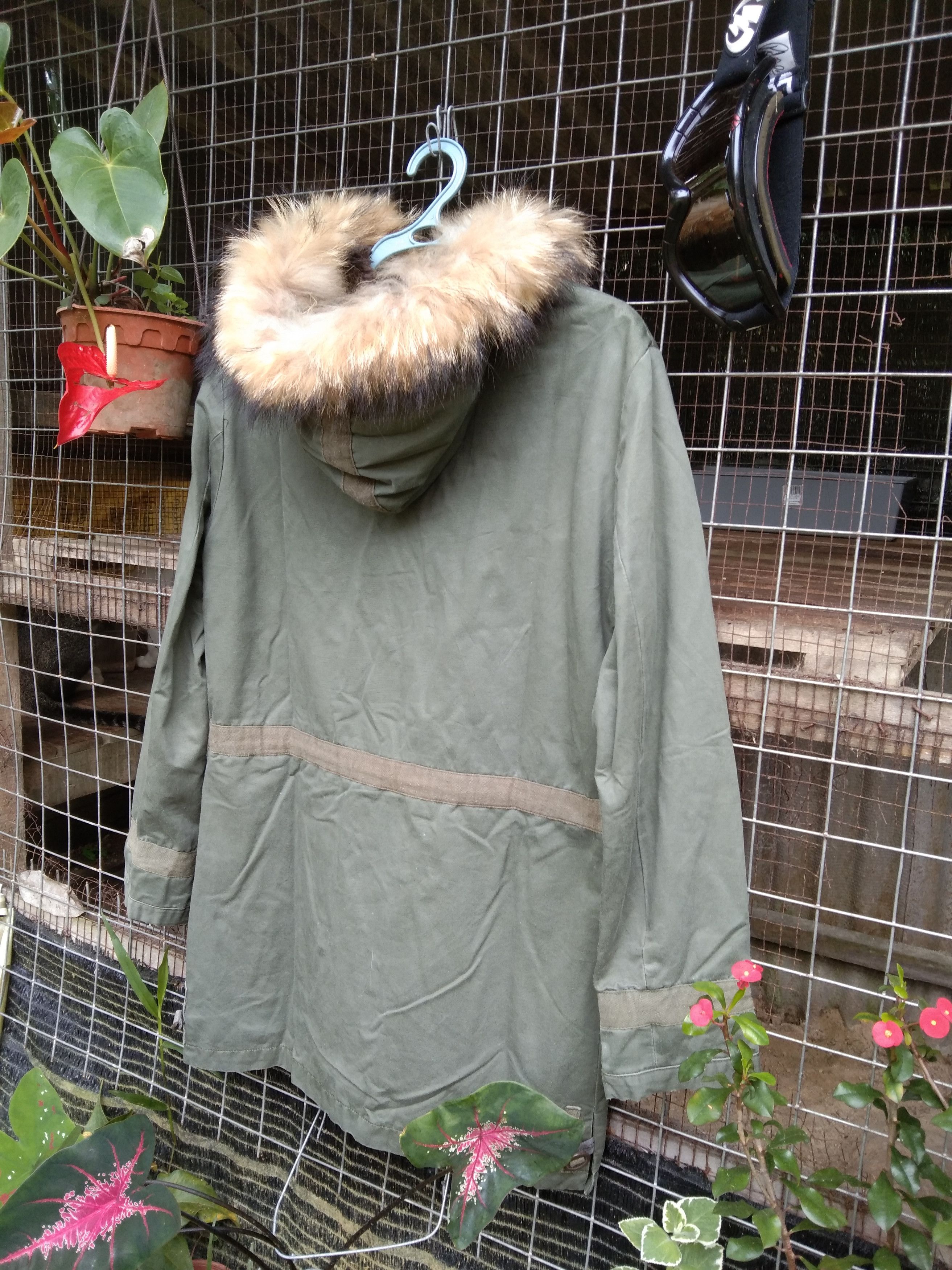 Other VINTAGE SMITH'S AMERICANA FAUX FUR HOODIE JACKET Size US M / EU 48-50 / 2 - 7 Thumbnail