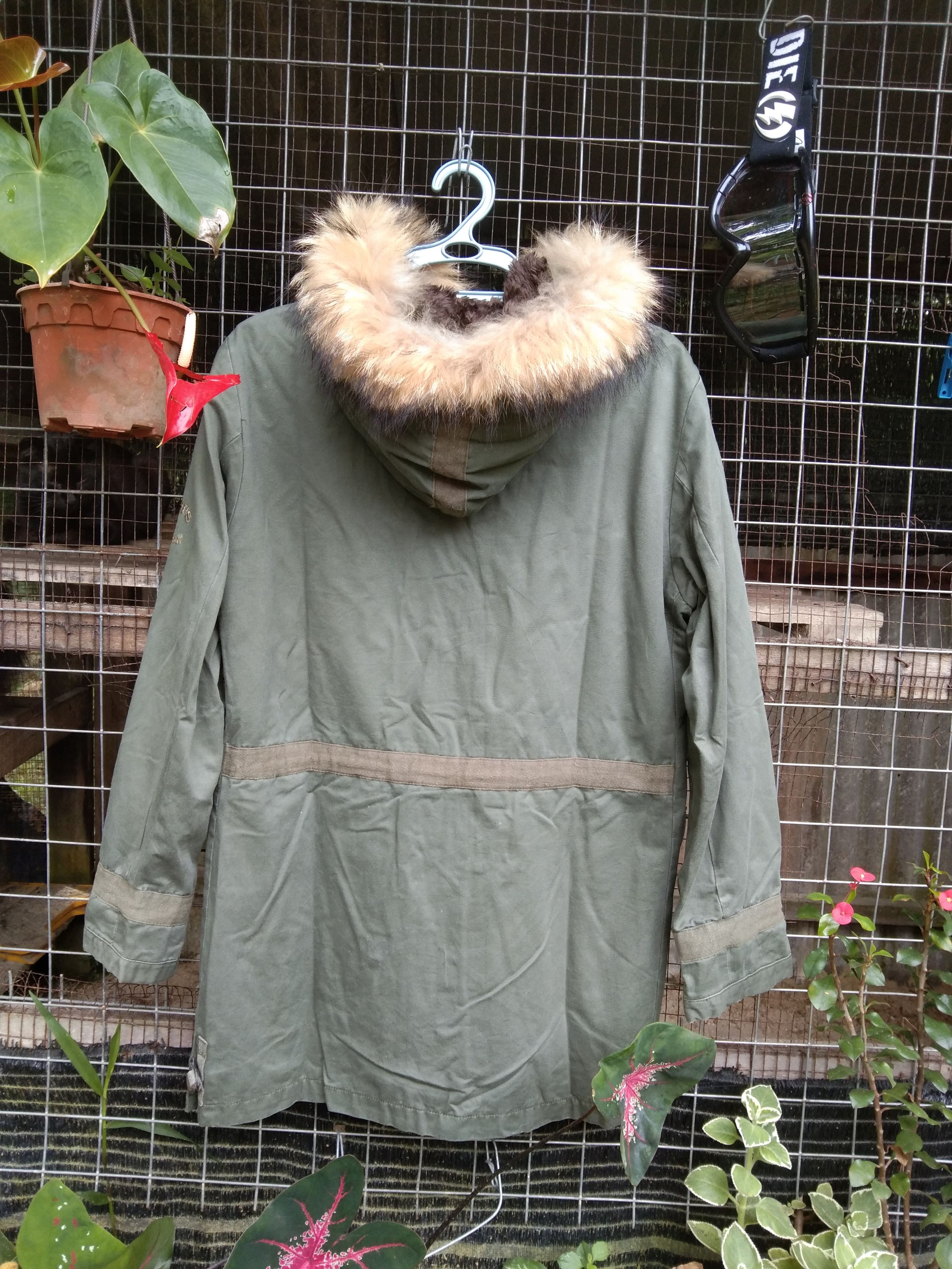Other VINTAGE SMITH'S AMERICANA FAUX FUR HOODIE JACKET Size US M / EU 48-50 / 2 - 8 Thumbnail