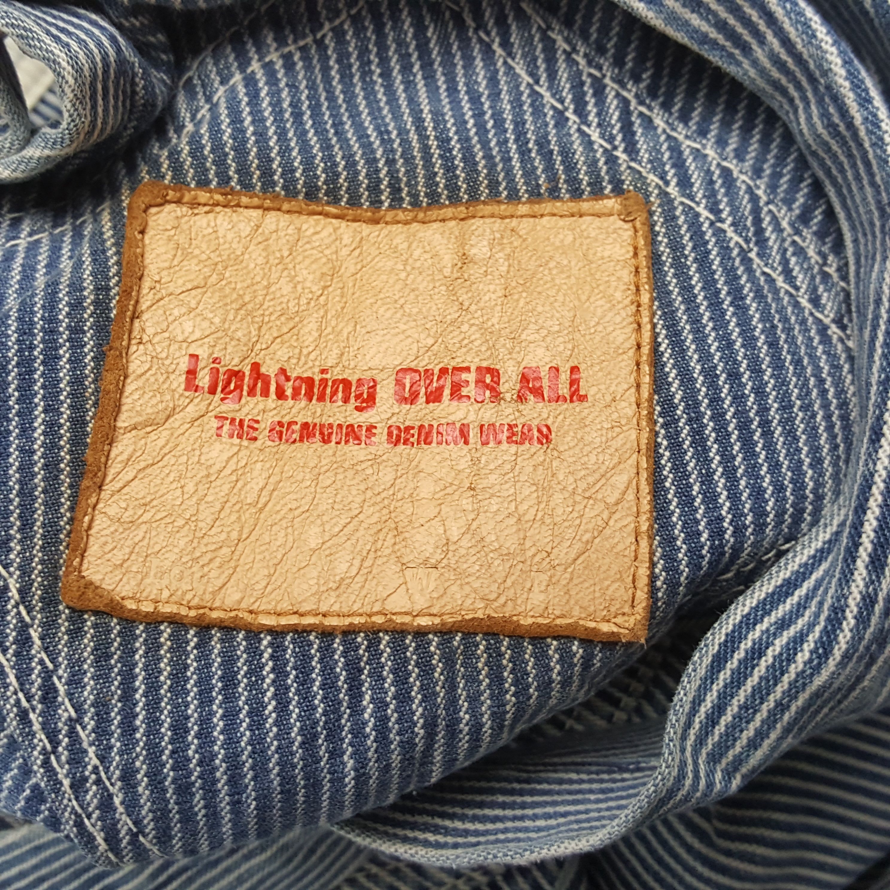 Vintage Vintage LIGHTNING American Style Overall Pants Size US 32 / EU 48 - 14 Thumbnail