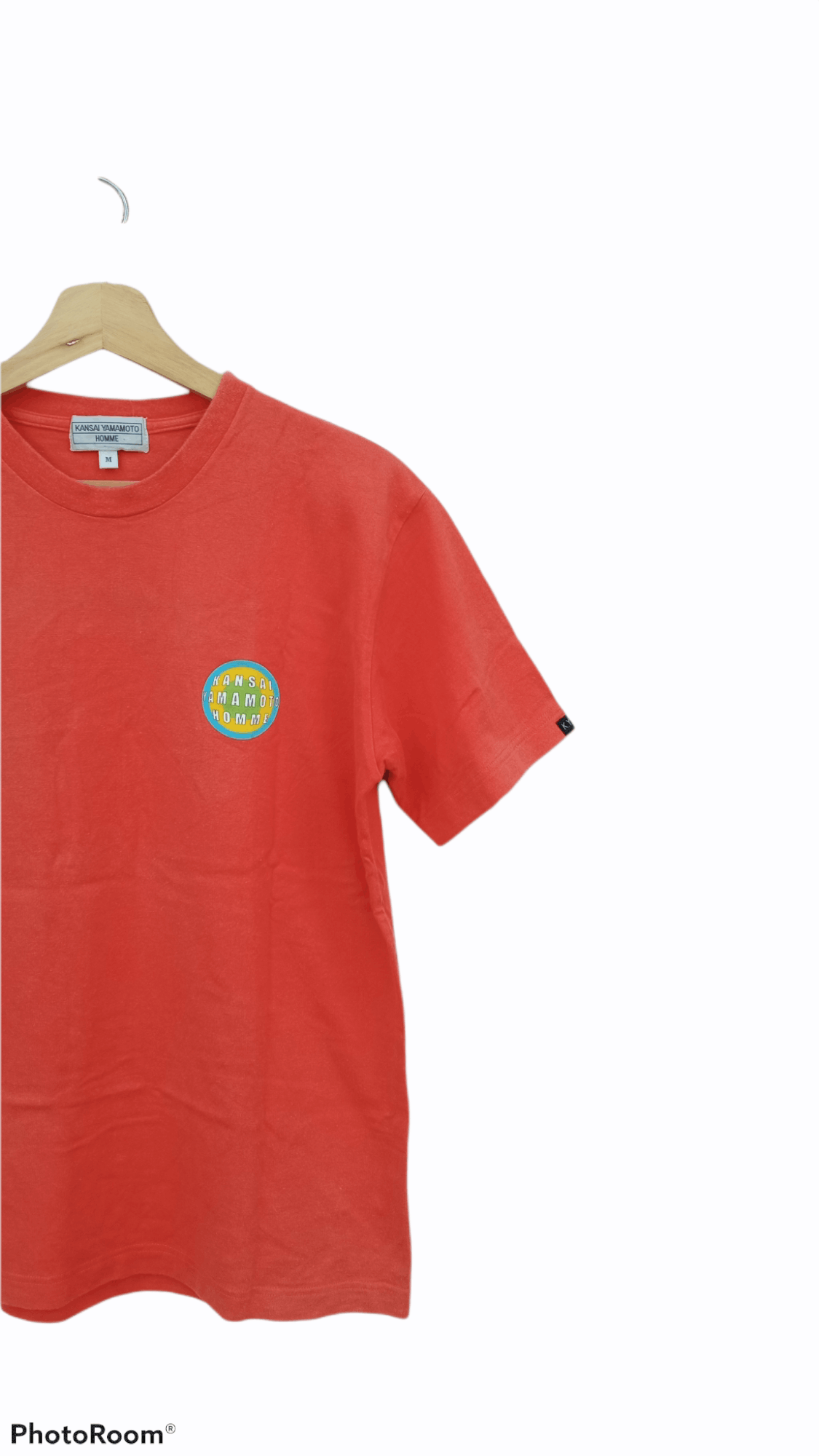 Japanese Brand × Kansai Yamamoto × Vintage 🔥🔥Kansai Yamamoto Homme Spell Out T-Shirt Size US M / EU 48-50 / 2 - 4 Thumbnail