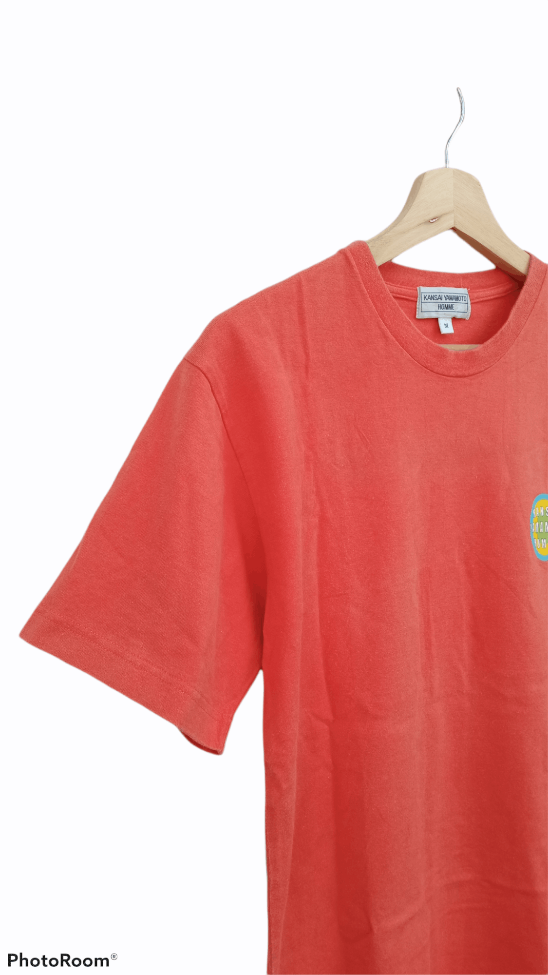 Japanese Brand × Kansai Yamamoto × Vintage 🔥🔥Kansai Yamamoto Homme Spell Out T-Shirt Size US M / EU 48-50 / 2 - 9 Thumbnail