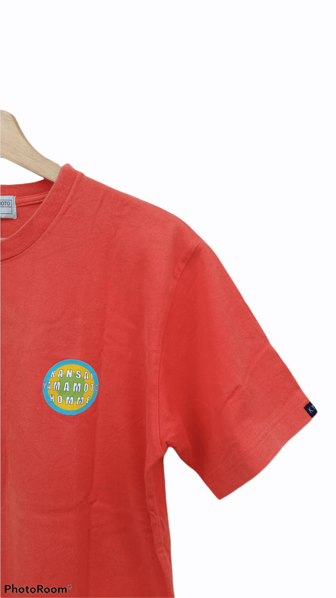 Japanese Brand × Kansai Yamamoto × Vintage 🔥🔥Kansai Yamamoto Homme Spell Out T-Shirt Size US M / EU 48-50 / 2 - 6 Thumbnail